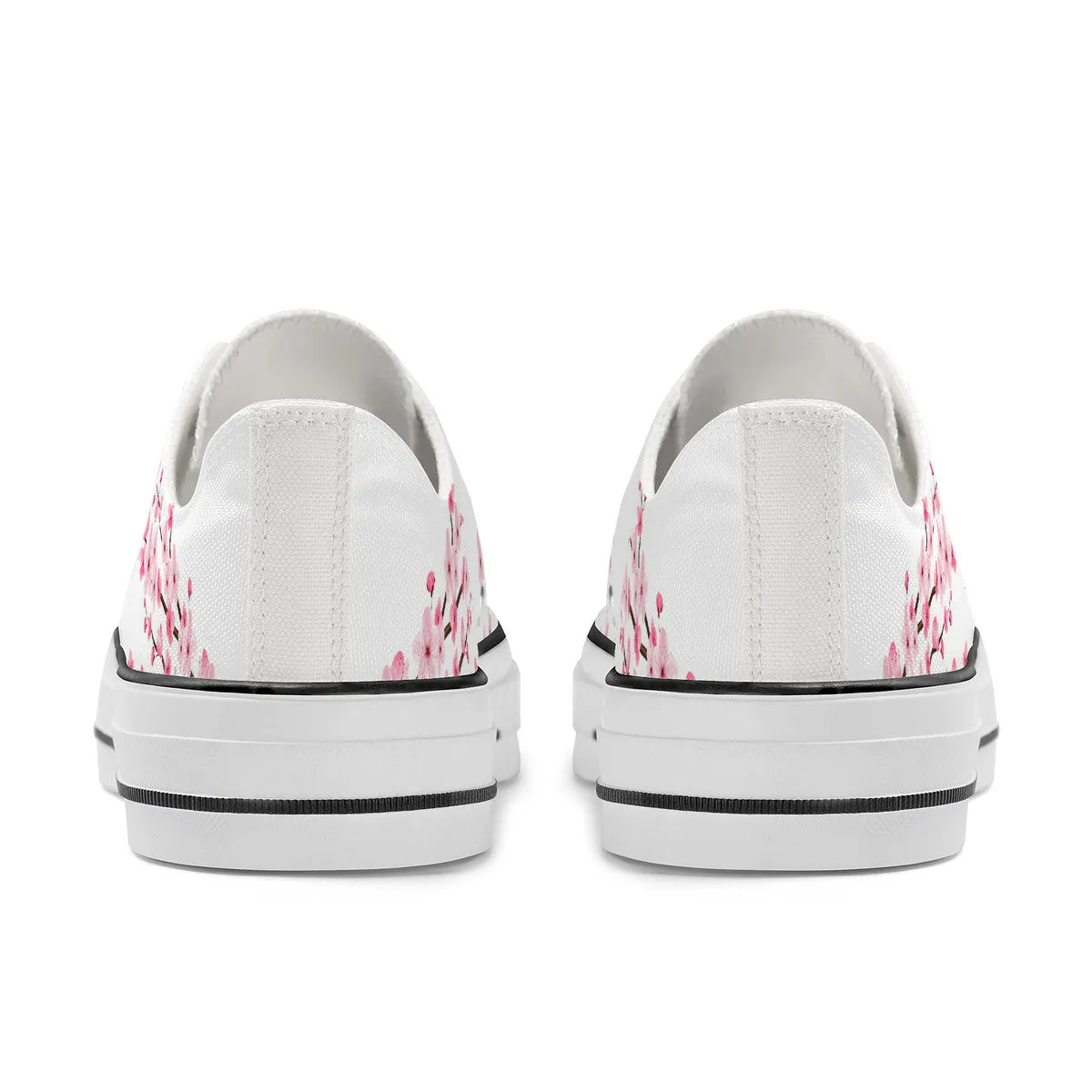 Classic Sakura Low Top Canvas Shoes