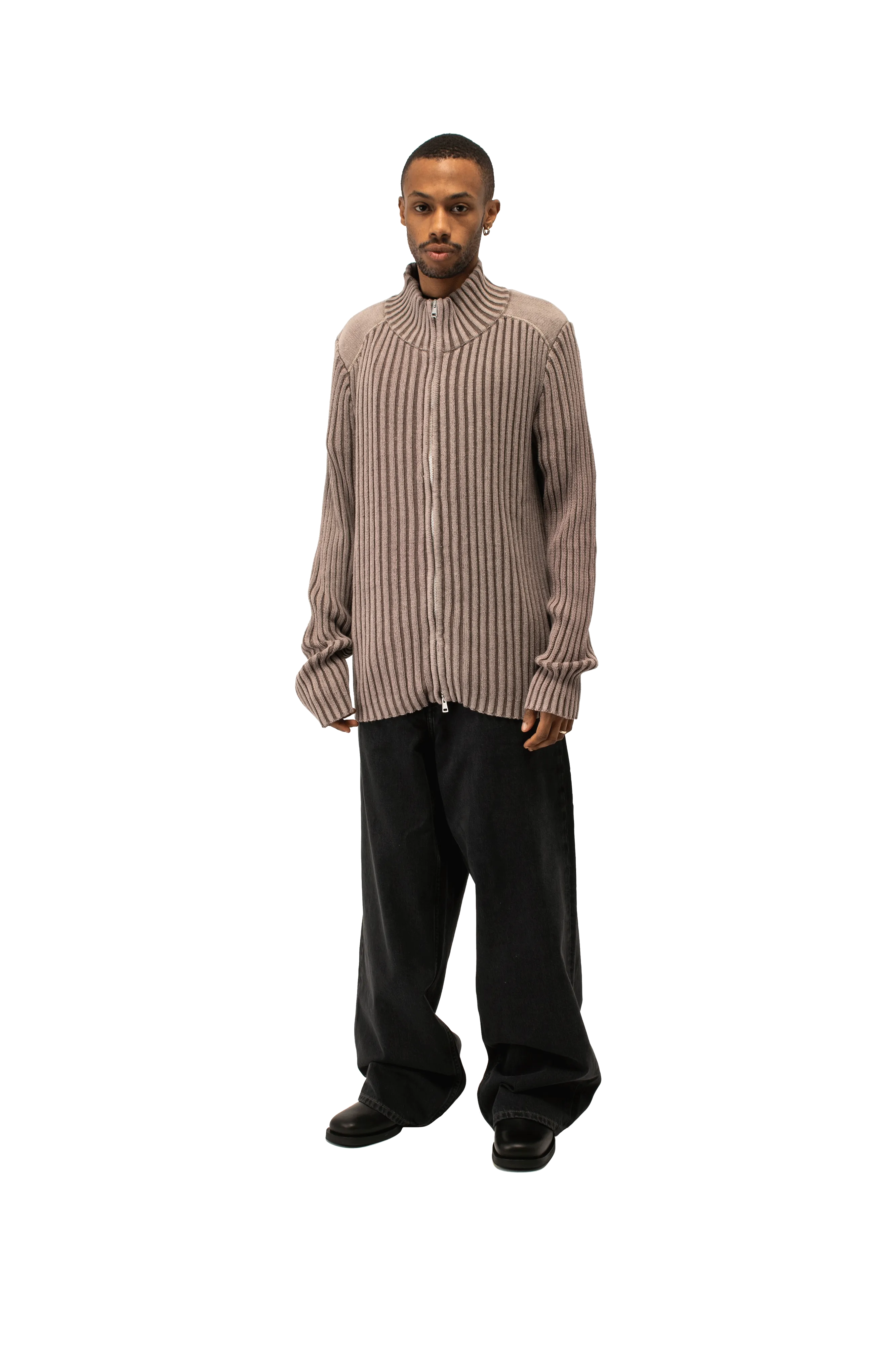 Classic Zip Cardigan