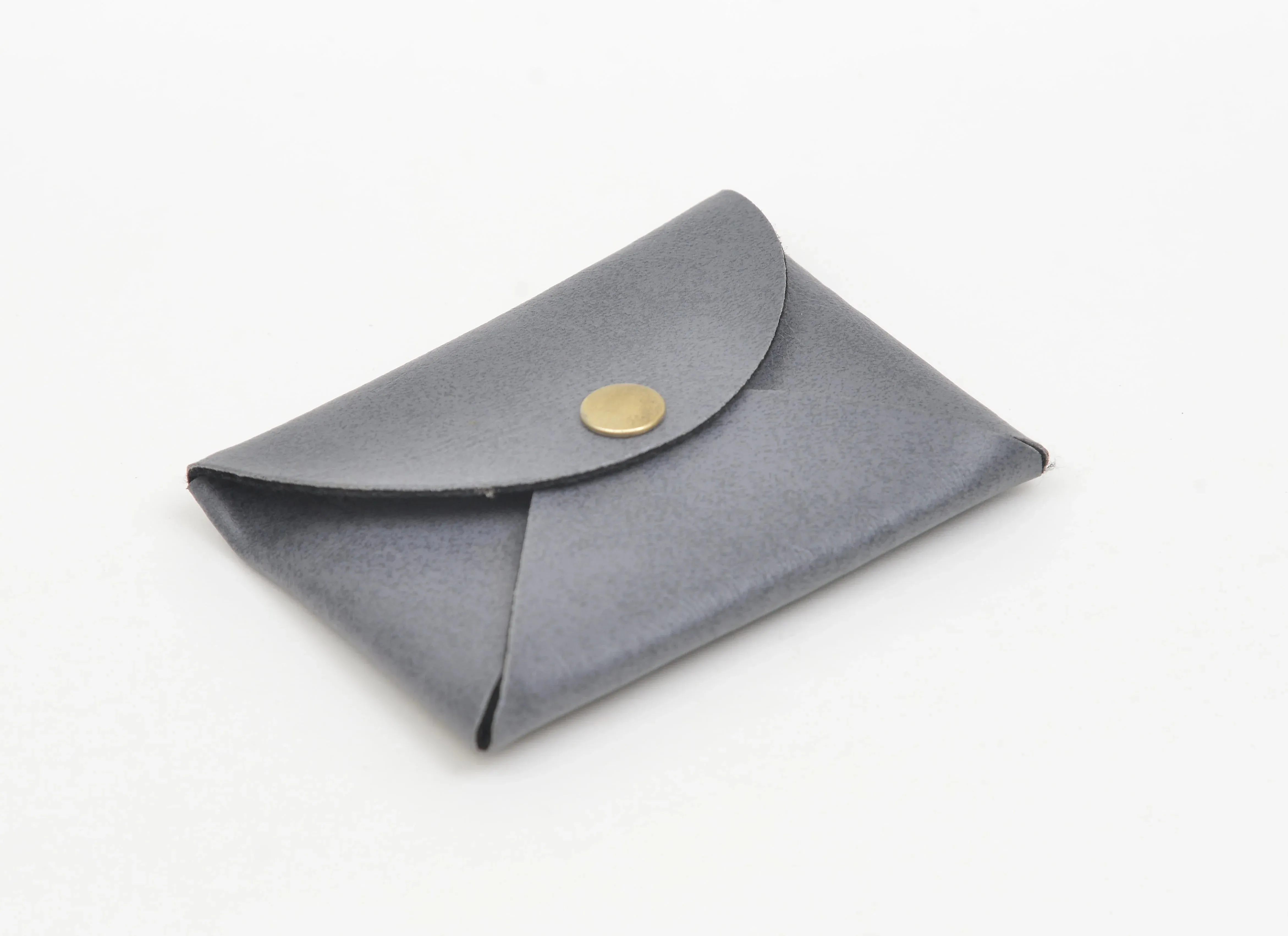 Classy Leather Customized Business-Visitng Card Holder (Grey)