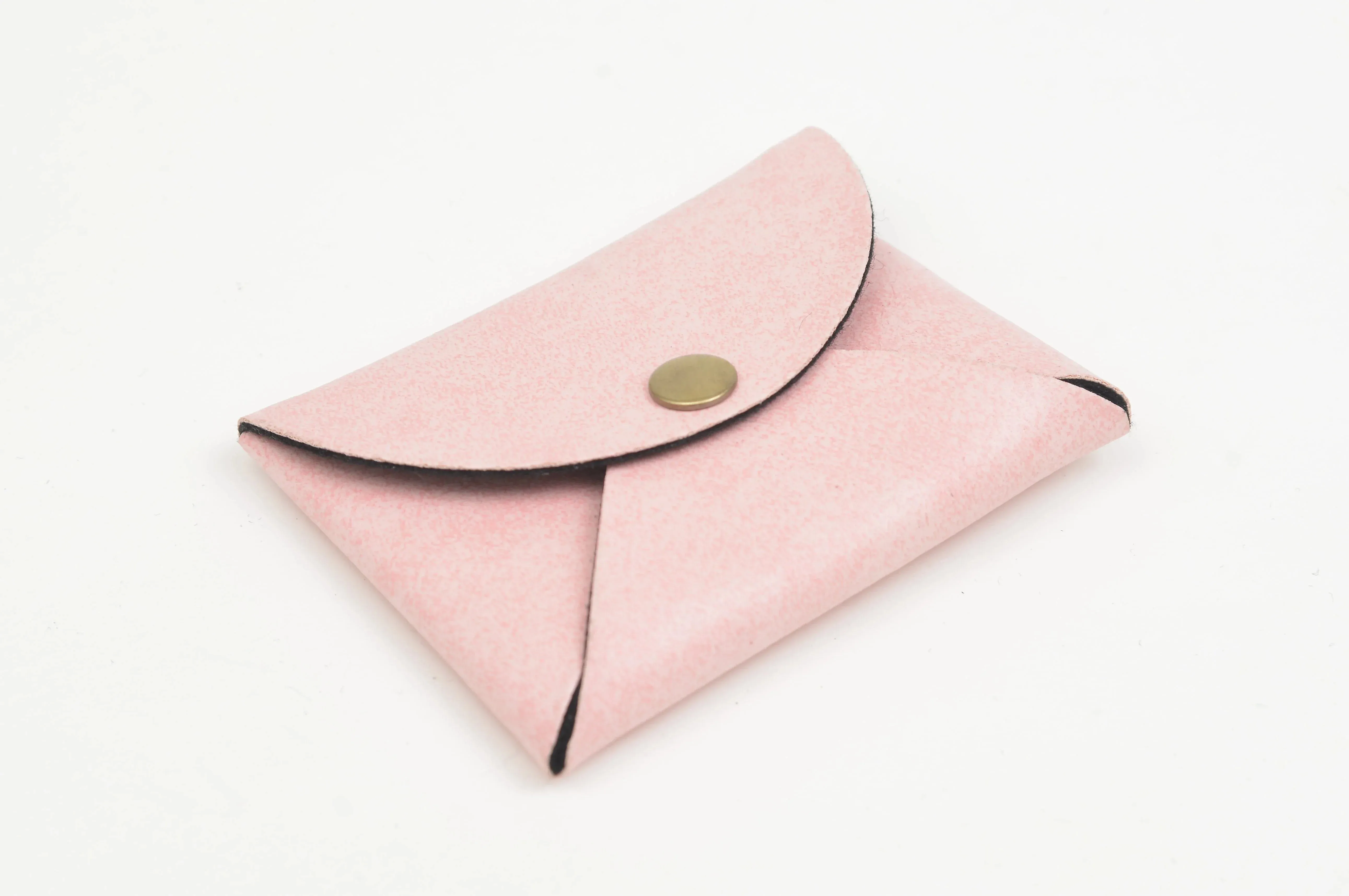 Classy Leather Customized Business-Visitng Card Holder (Pink)
