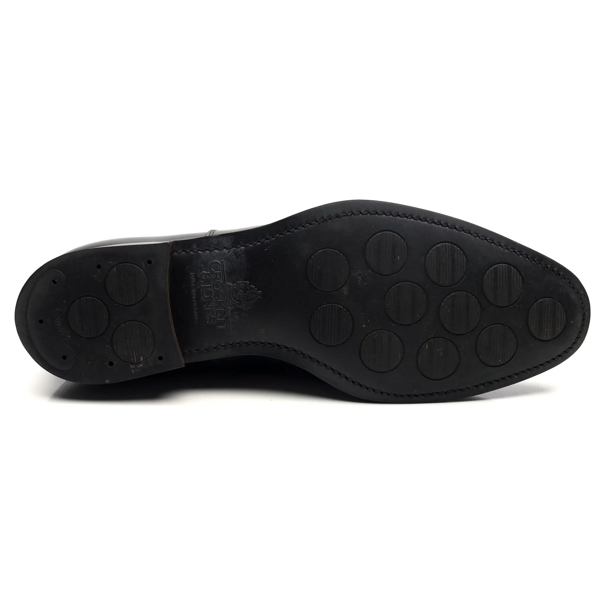 'Connaught 2' Black Leather Oxford UK 10.5 E