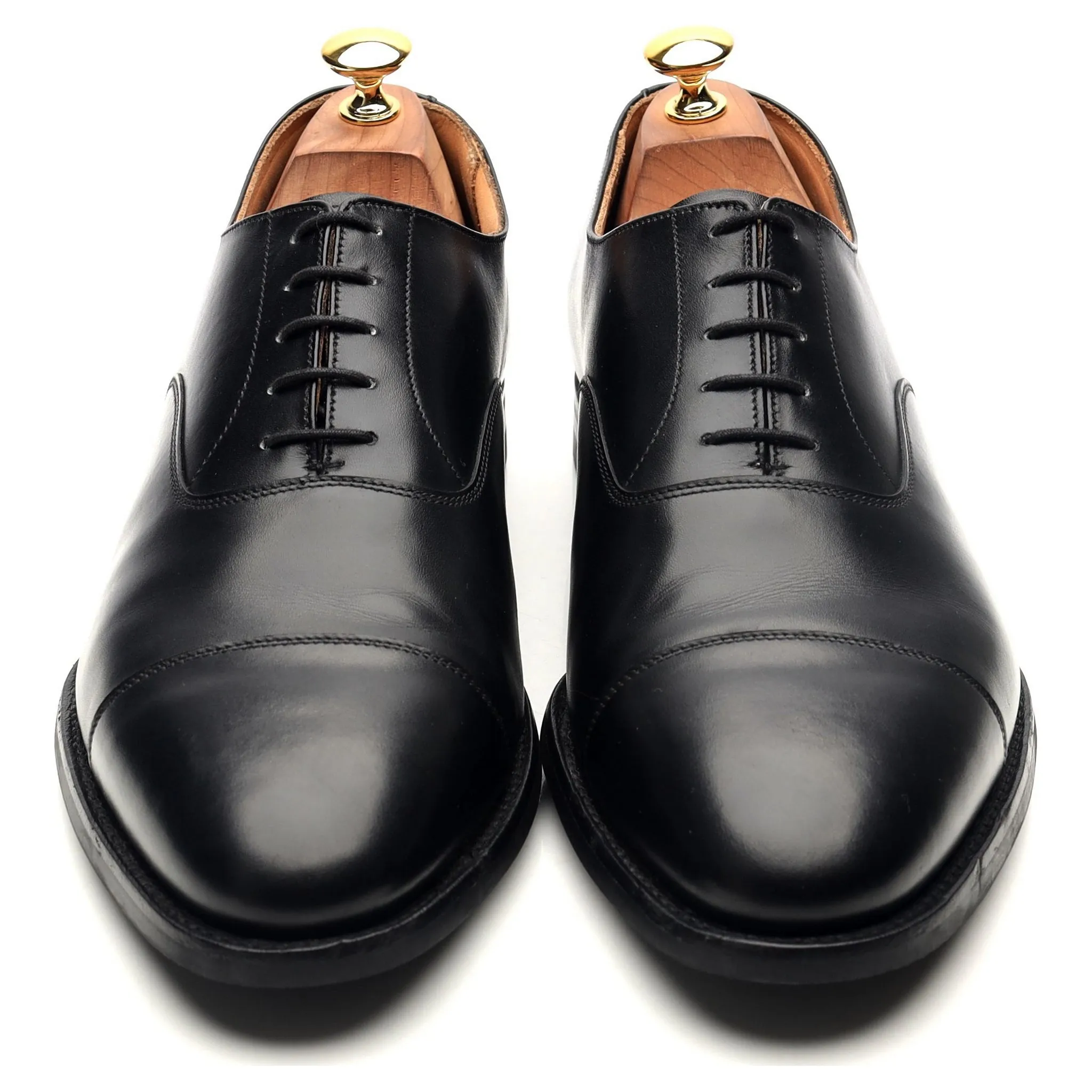 'Connaught 2' Black Leather Oxford UK 10.5 E