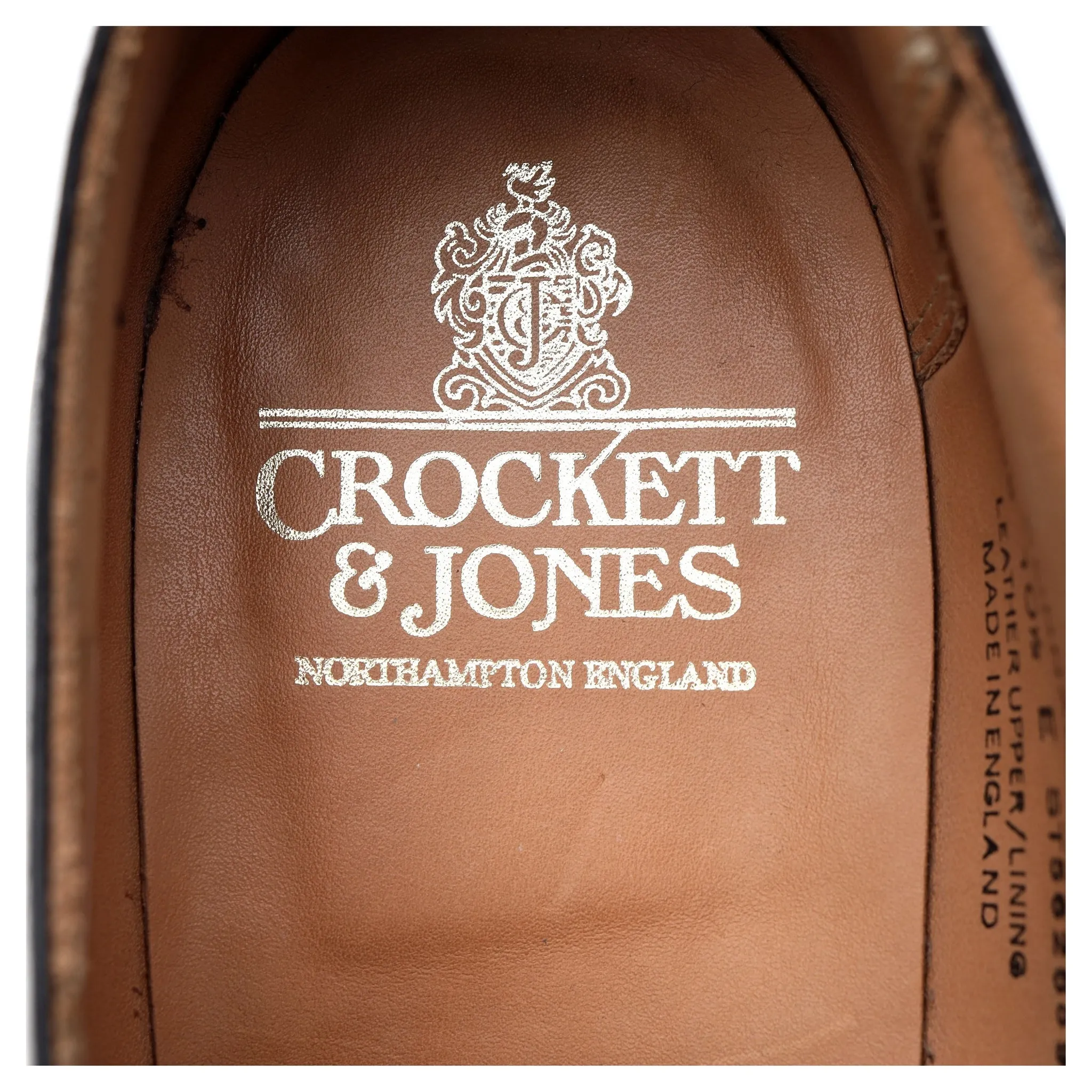 'Connaught 2' Black Leather Oxford UK 10.5 E