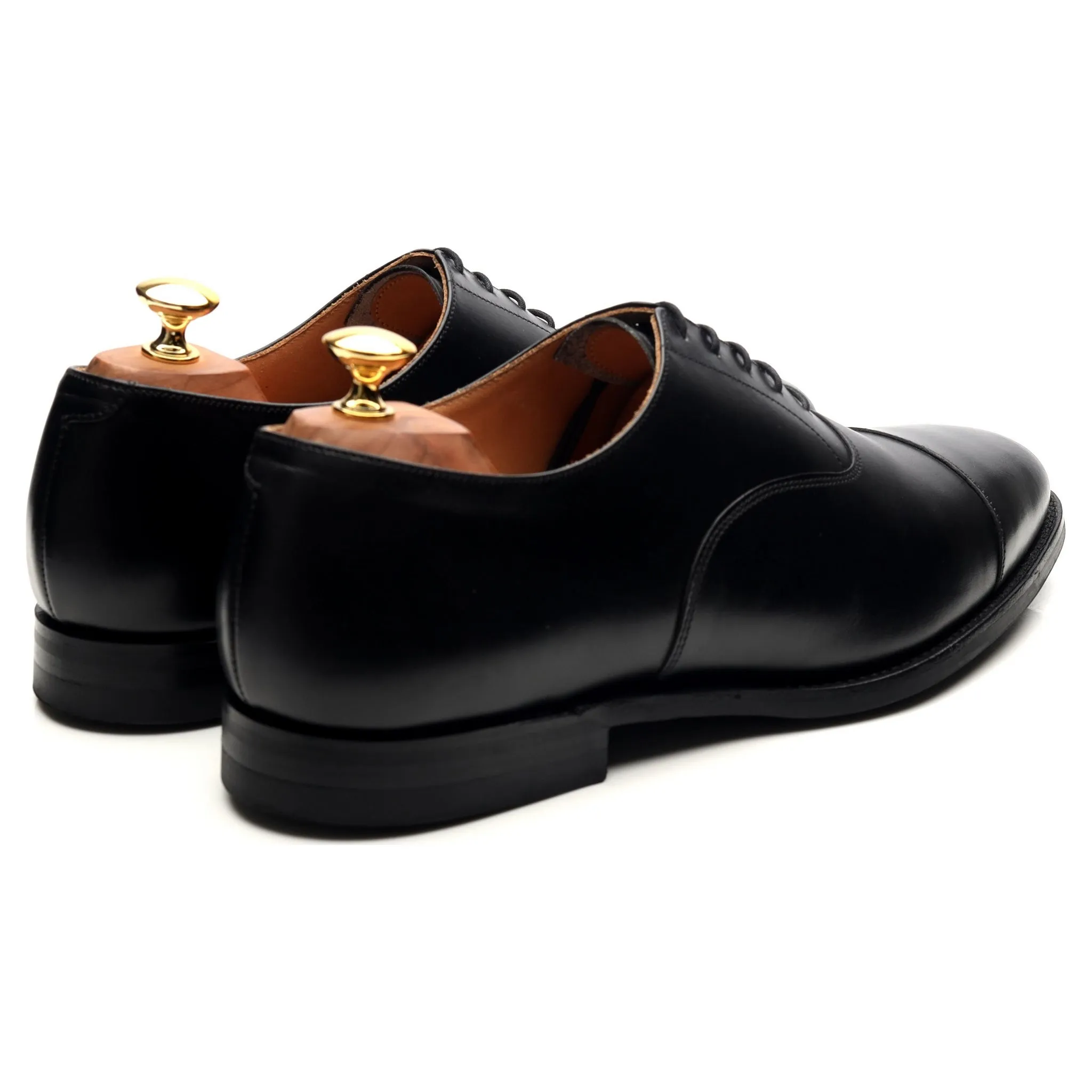 'Connaught 2' Black Leather Oxford UK 10.5 E