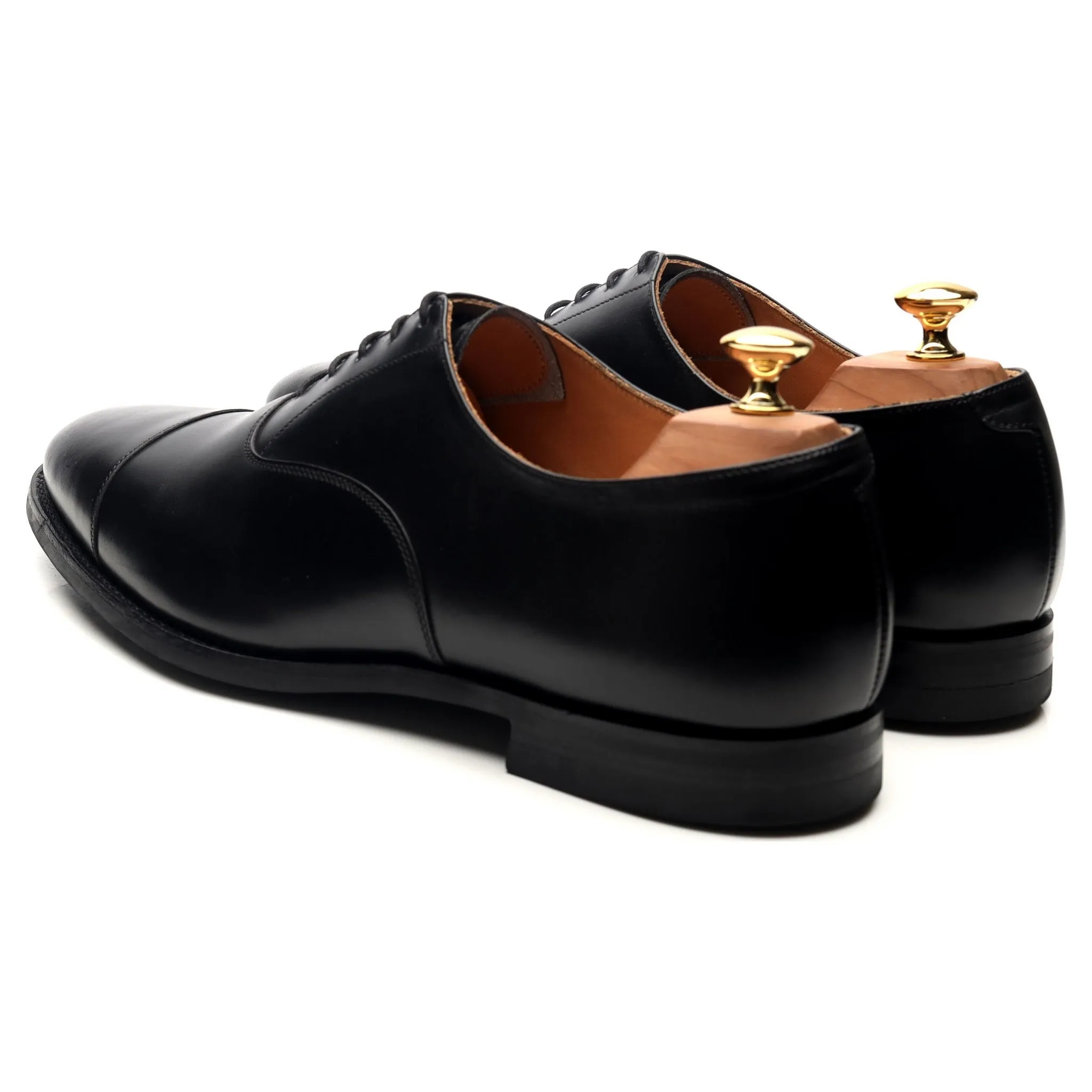 'Connaught 2' Black Leather Oxford UK 10.5 E