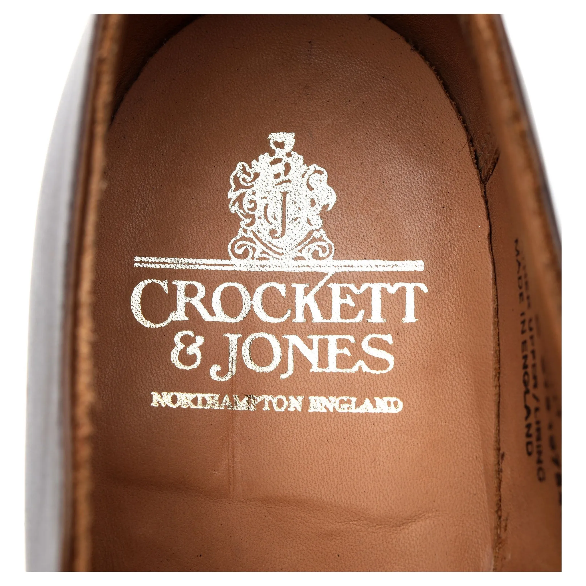 'Connaught 2' Dark Brown Leather Oxford UK 9 E