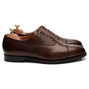 'Connaught 2' Dark Brown Leather Oxford UK 9 E