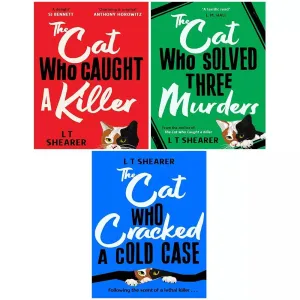 Conrad the Cat Detective Collection 3 Books Set by L T Shearer Cat Who Caught
