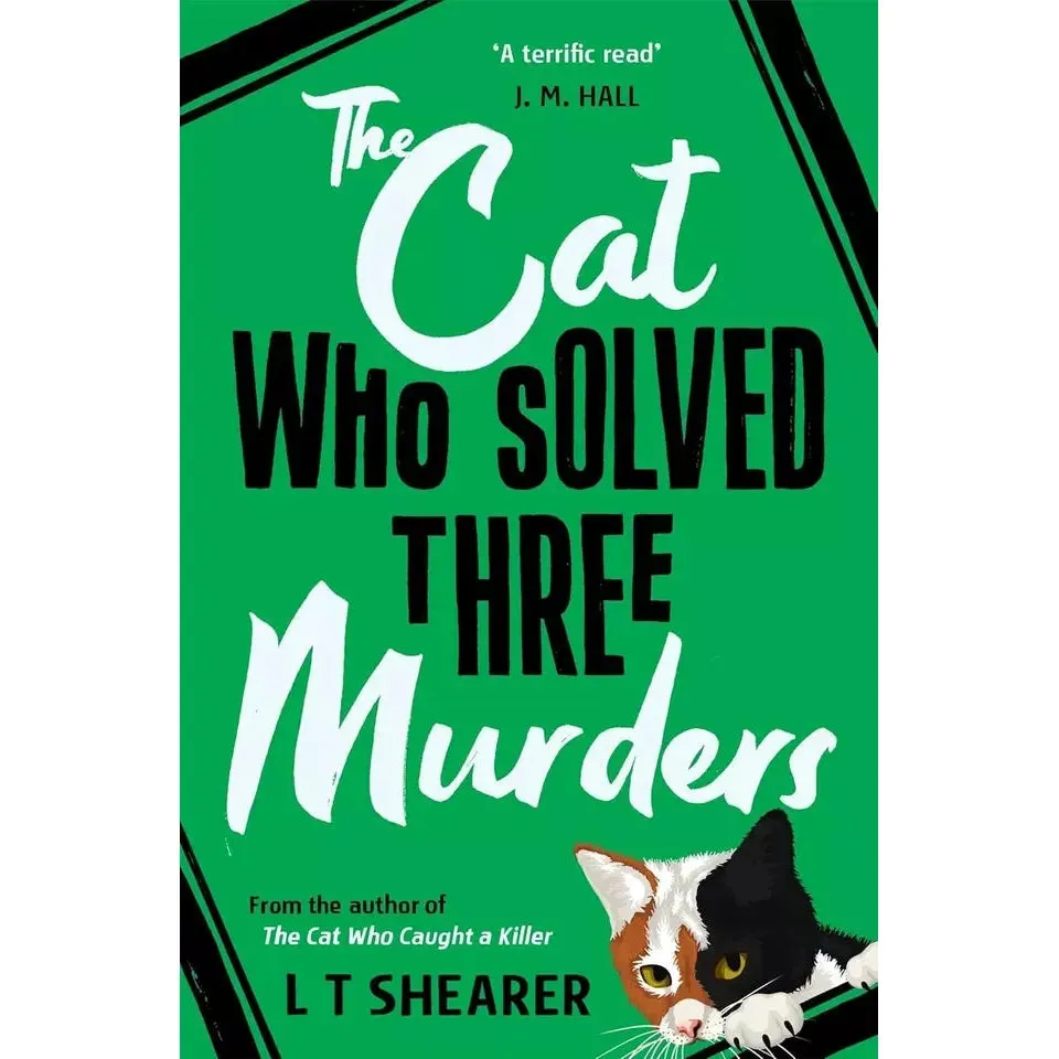 Conrad the Cat Detective Collection 3 Books Set by L T Shearer Cat Who Caught