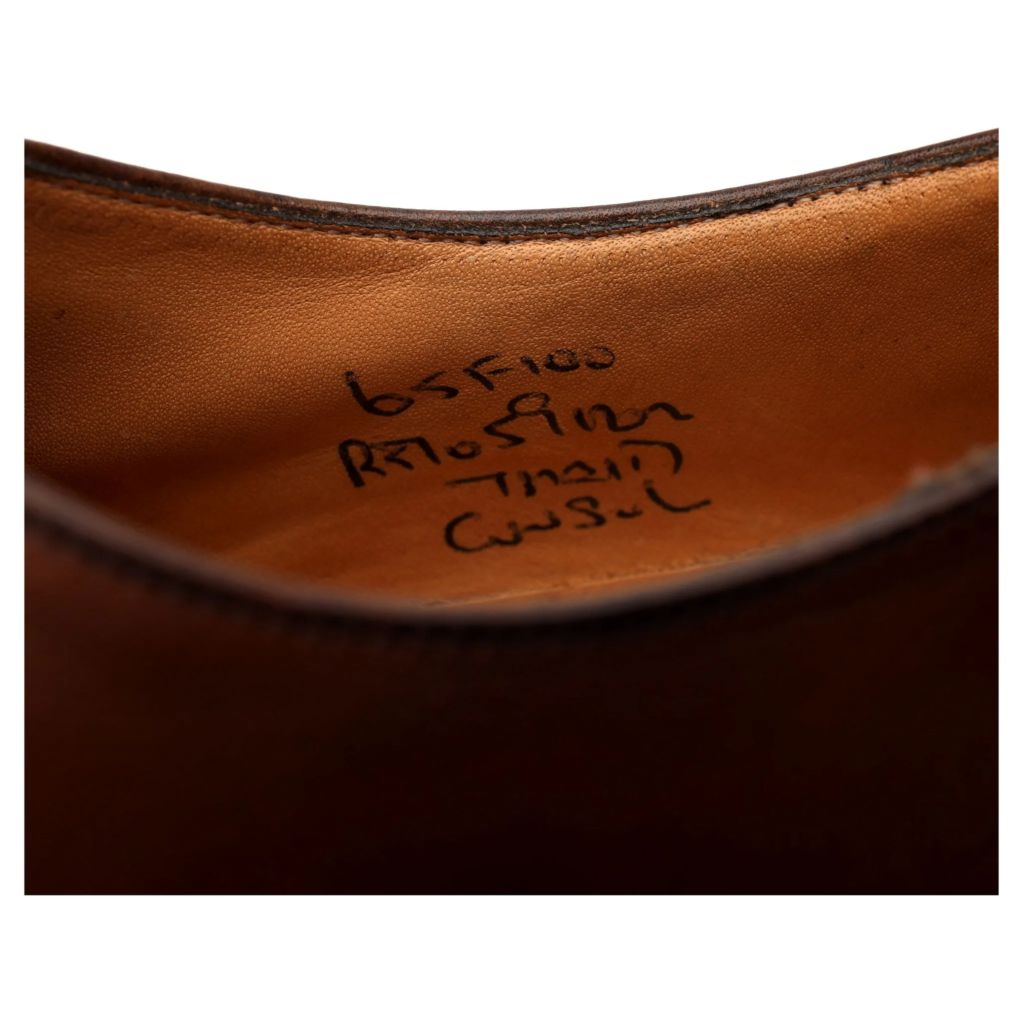 'Consul' Brown Leather Oxford UK 6.5 F