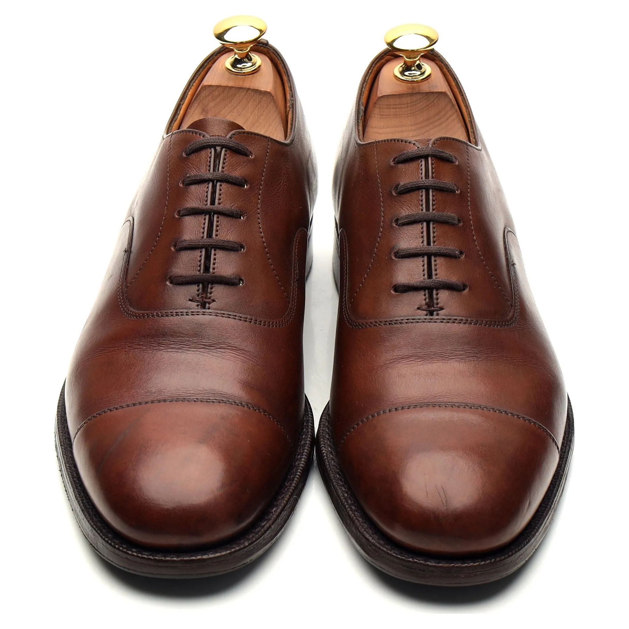 'Consul' Brown Leather Oxford UK 6.5 F