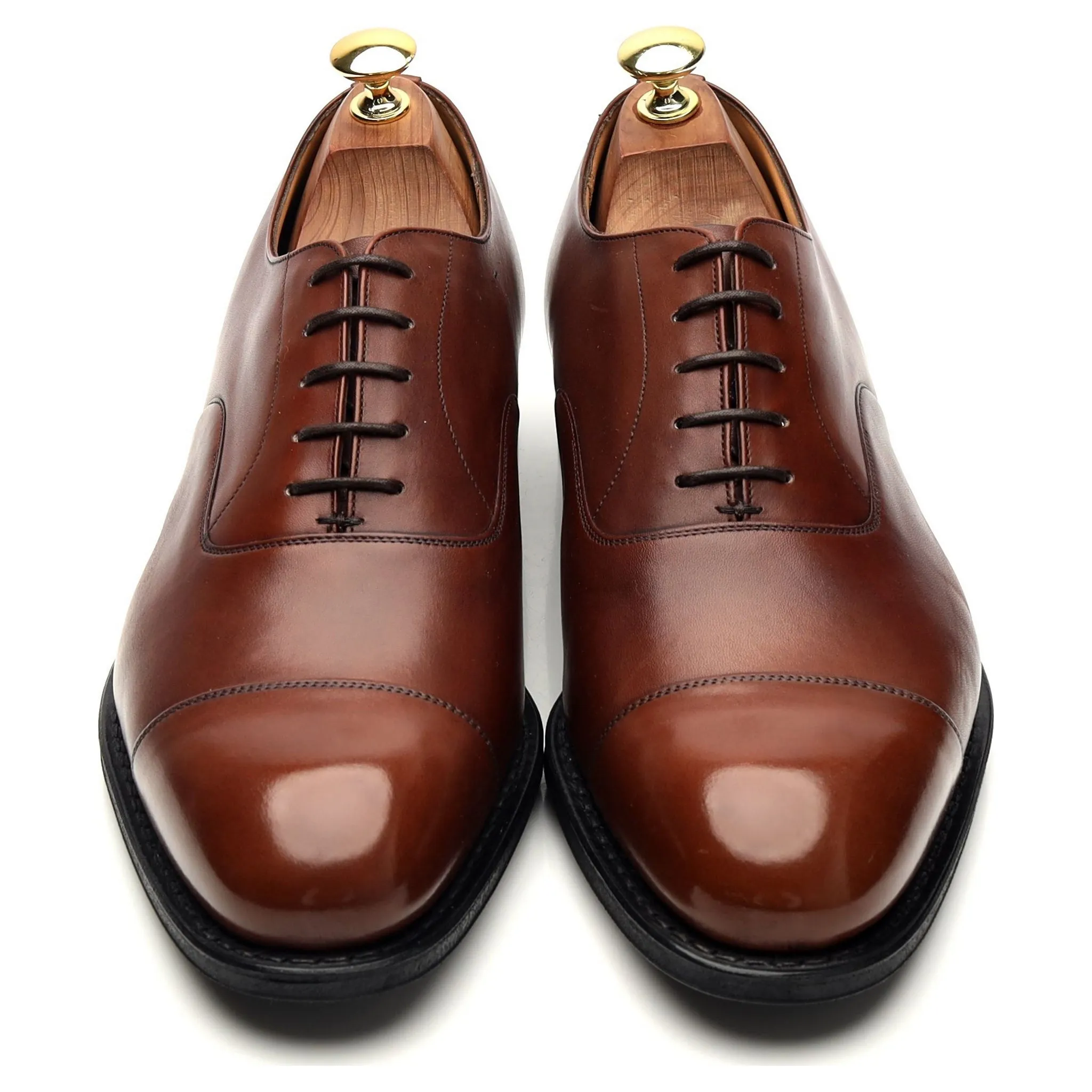 'Consul' Brown Leather Oxford UK 8.5 G
