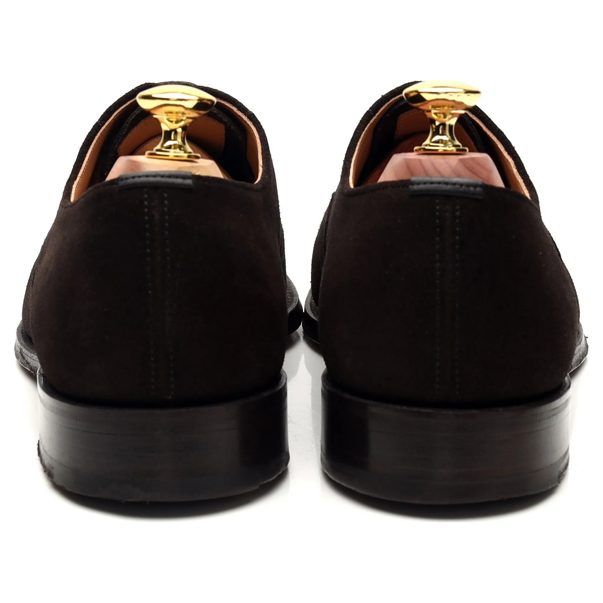 'Consul' Dark Brown Suede Oxford UK 7 F
