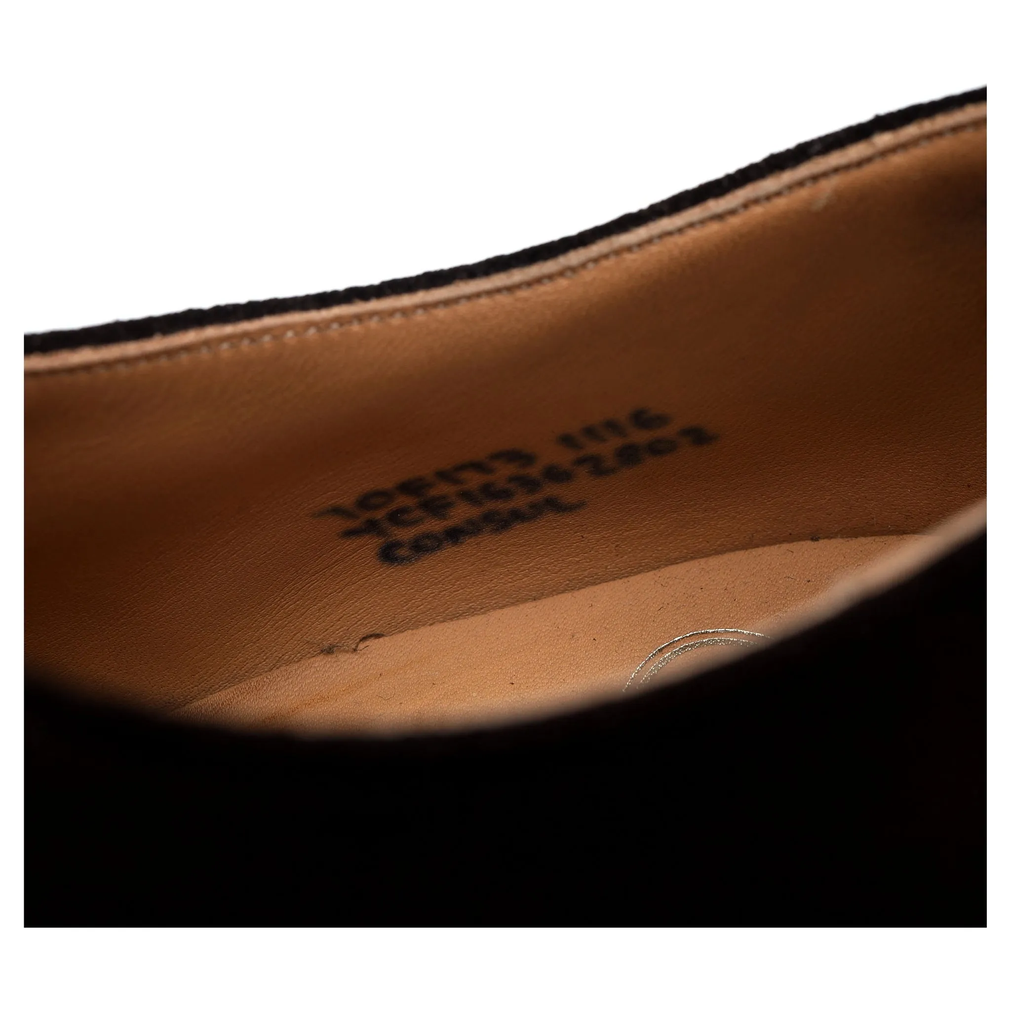 'Consul' Dark Brown Suede Oxford UK 7 F