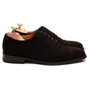 'Consul' Dark Brown Suede Oxford UK 7 F
