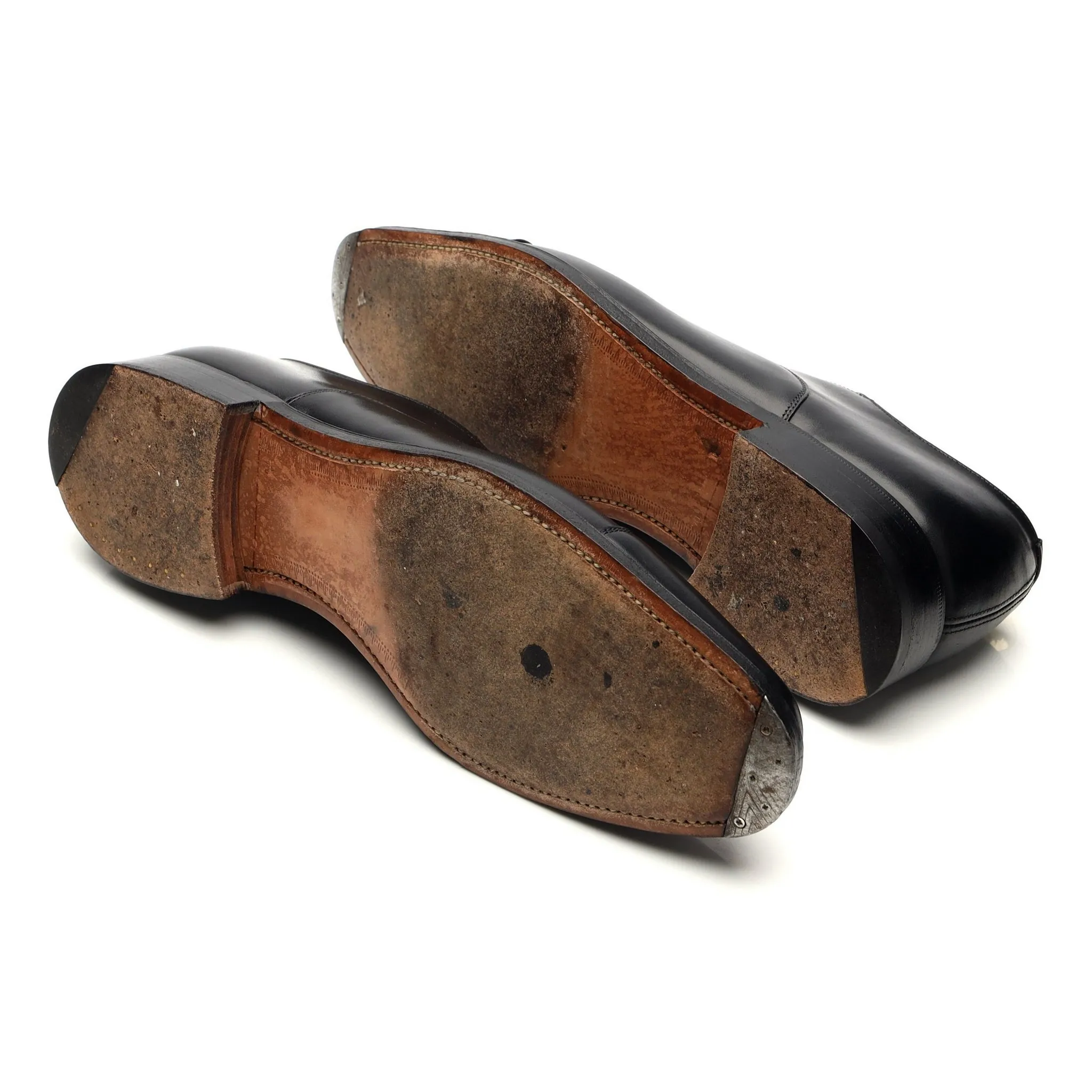 'Coppice' Black Leather Oxford UK 7 F