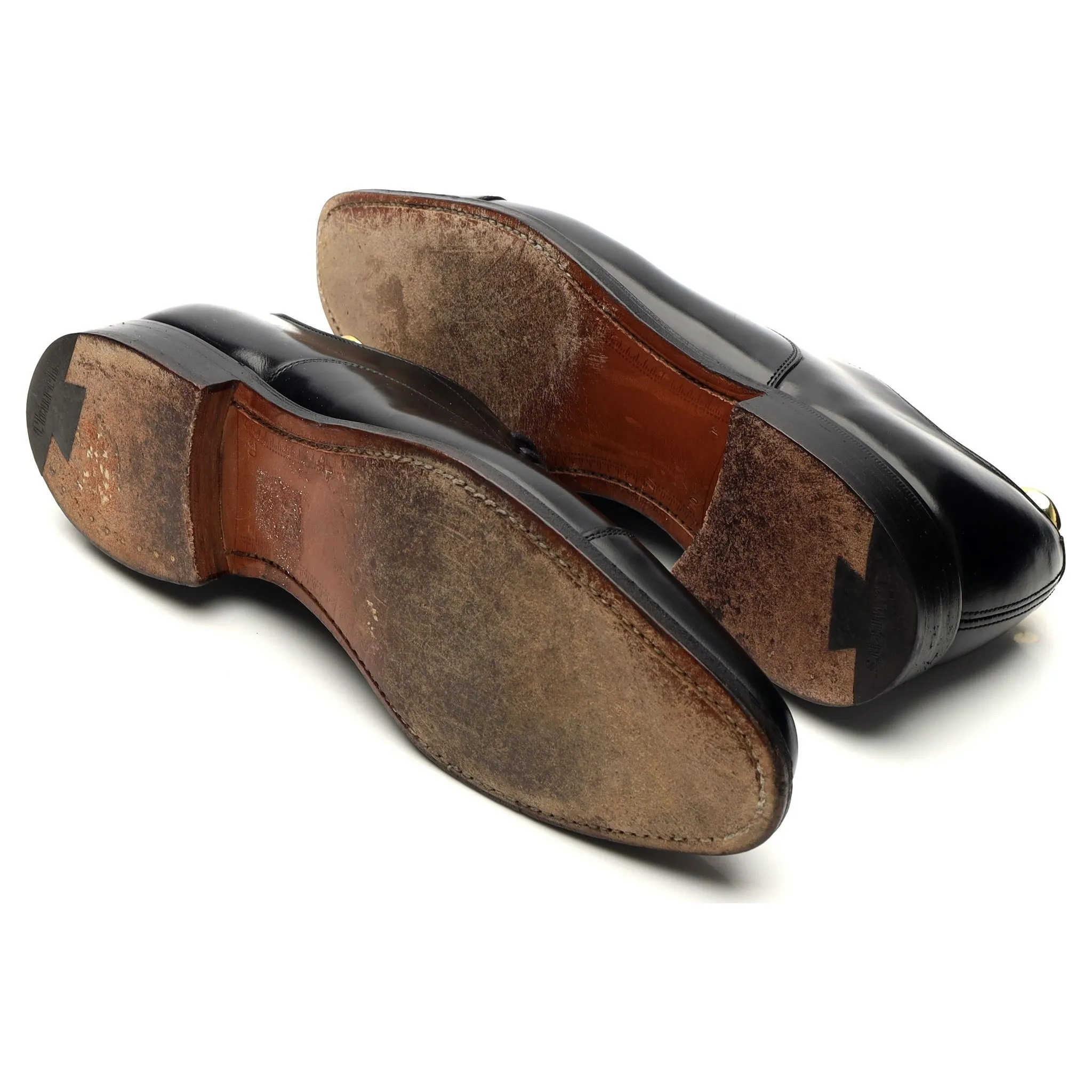 'Coppice' Black Leather Oxford UK 7 F