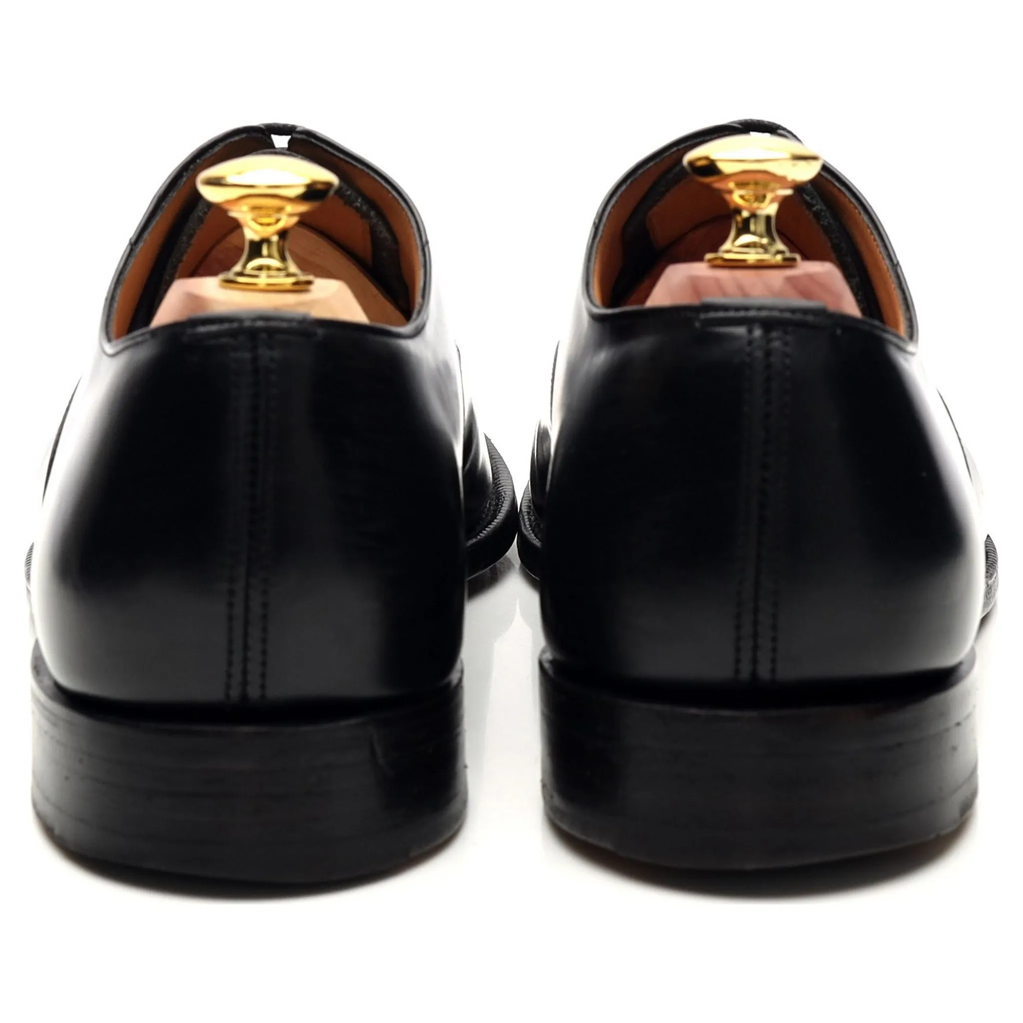 'Coppice' Black Leather Oxford UK 7 F