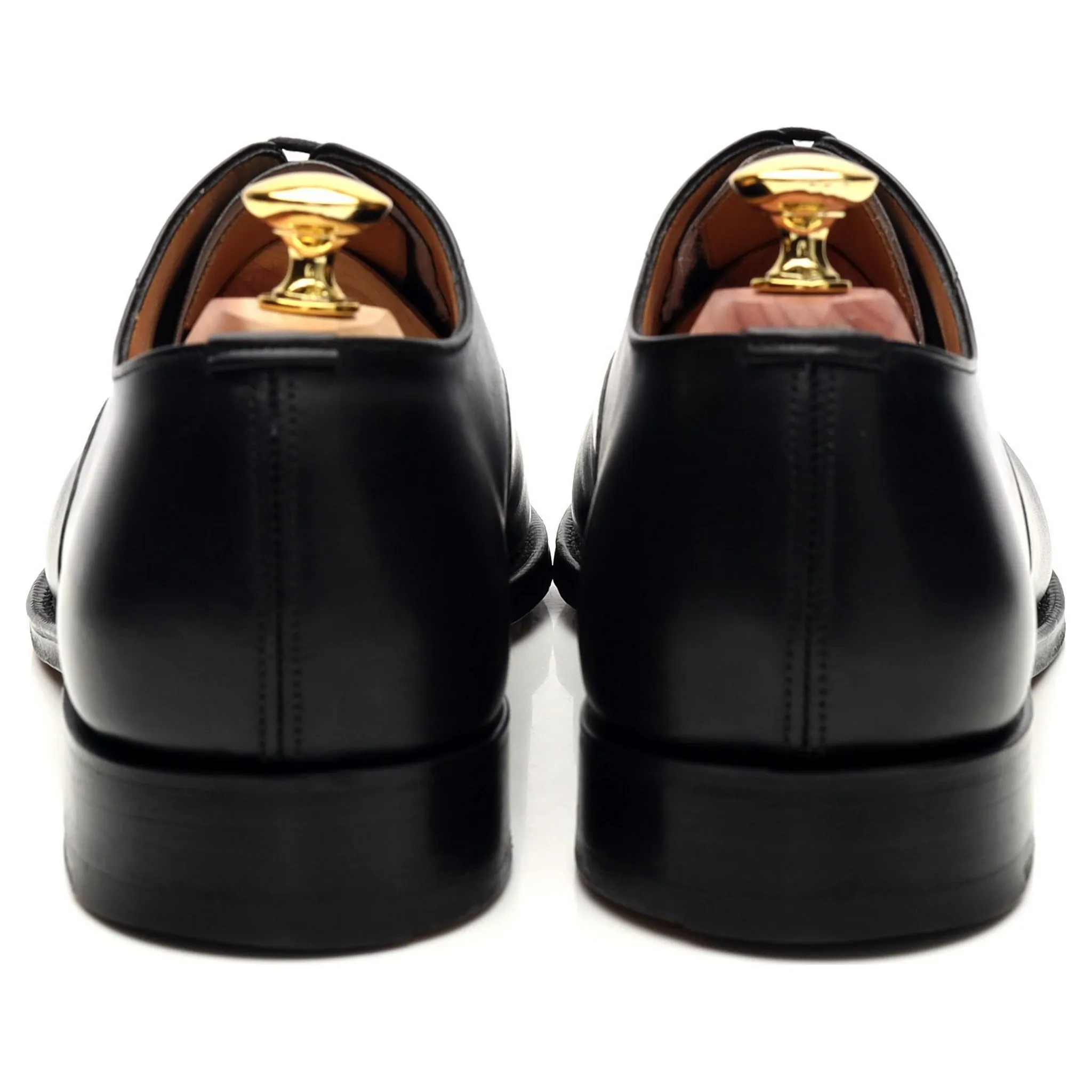 'Coppice' Black Leather Oxford UK 7 F