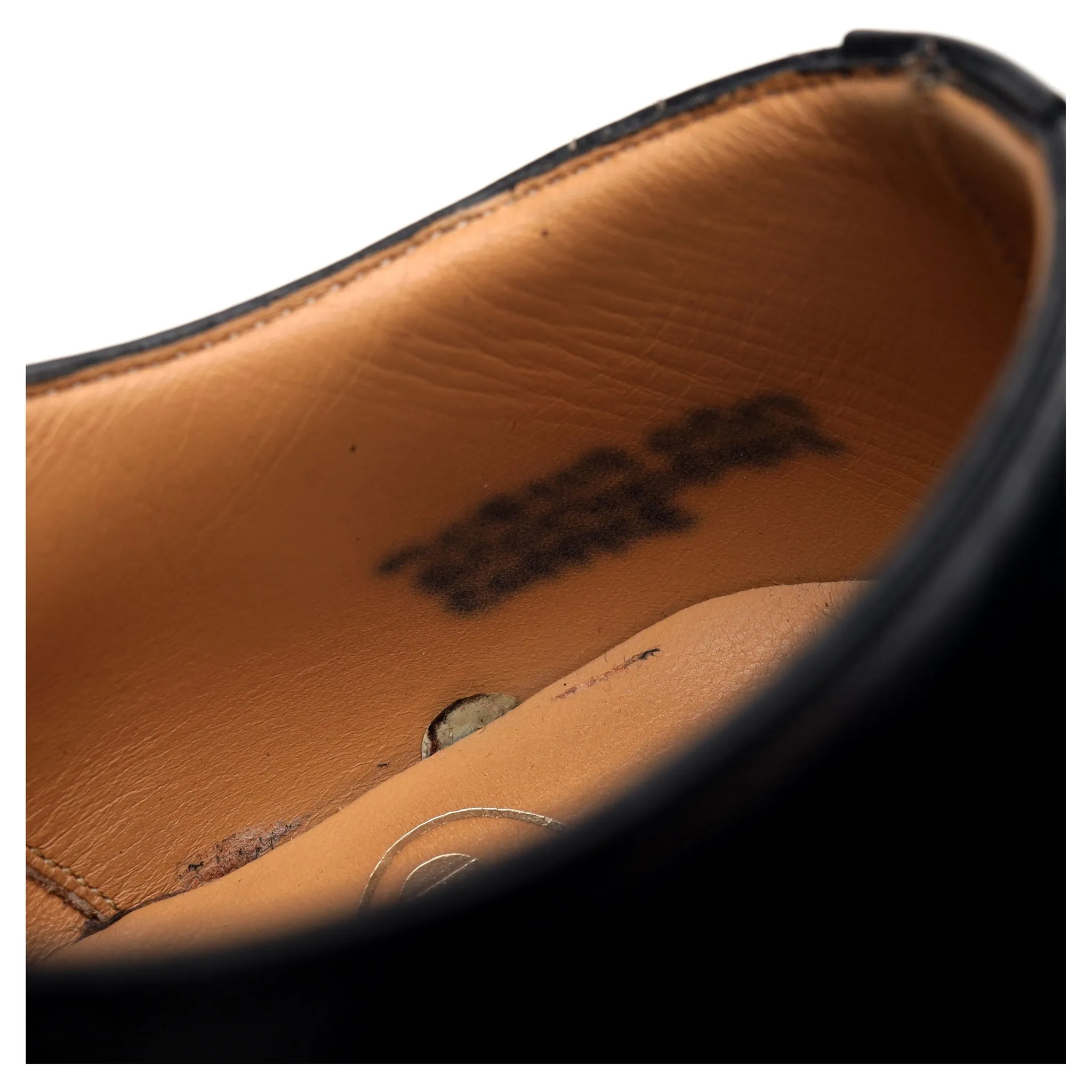 'Coppice' Black Leather Oxford UK 7 F