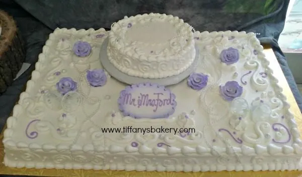 Courthouse Quickie Wedding Cake - 2 Days Notice Required