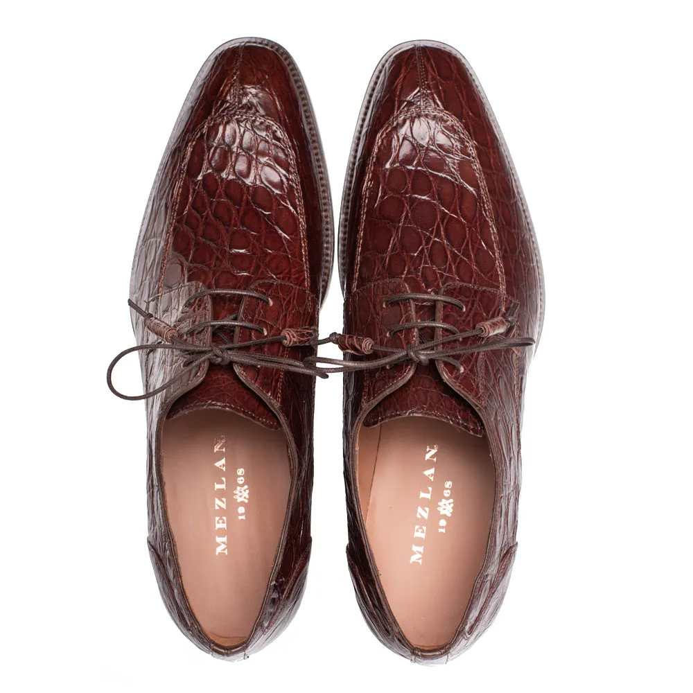 Crocodile Split-Toe Derby