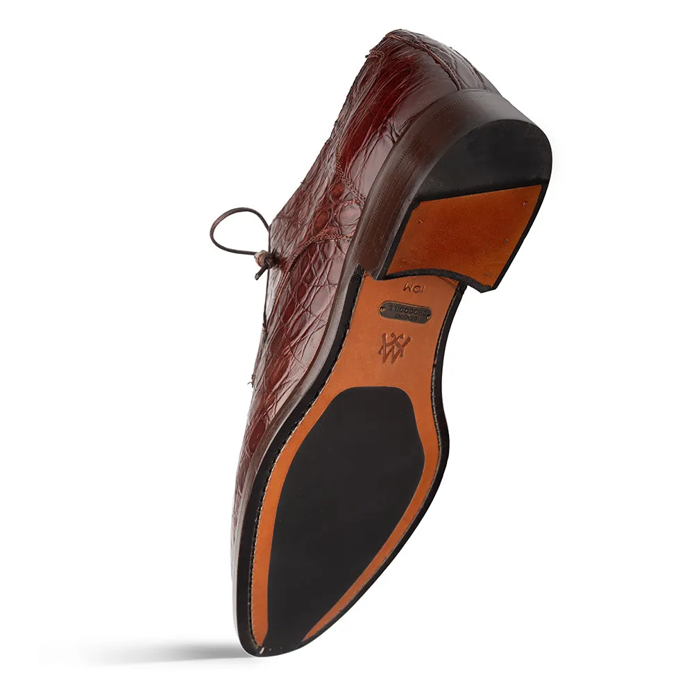 Crocodile Split-Toe Derby