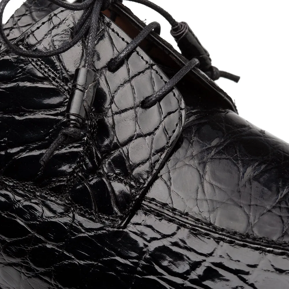 Crocodile Split-Toe Derby