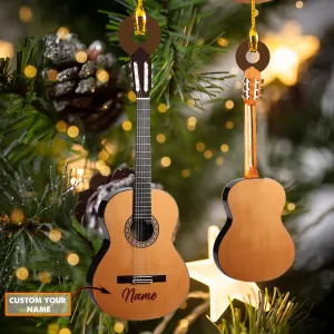 Custom Shaped Ornament - Classic Guitar - Fuly25
