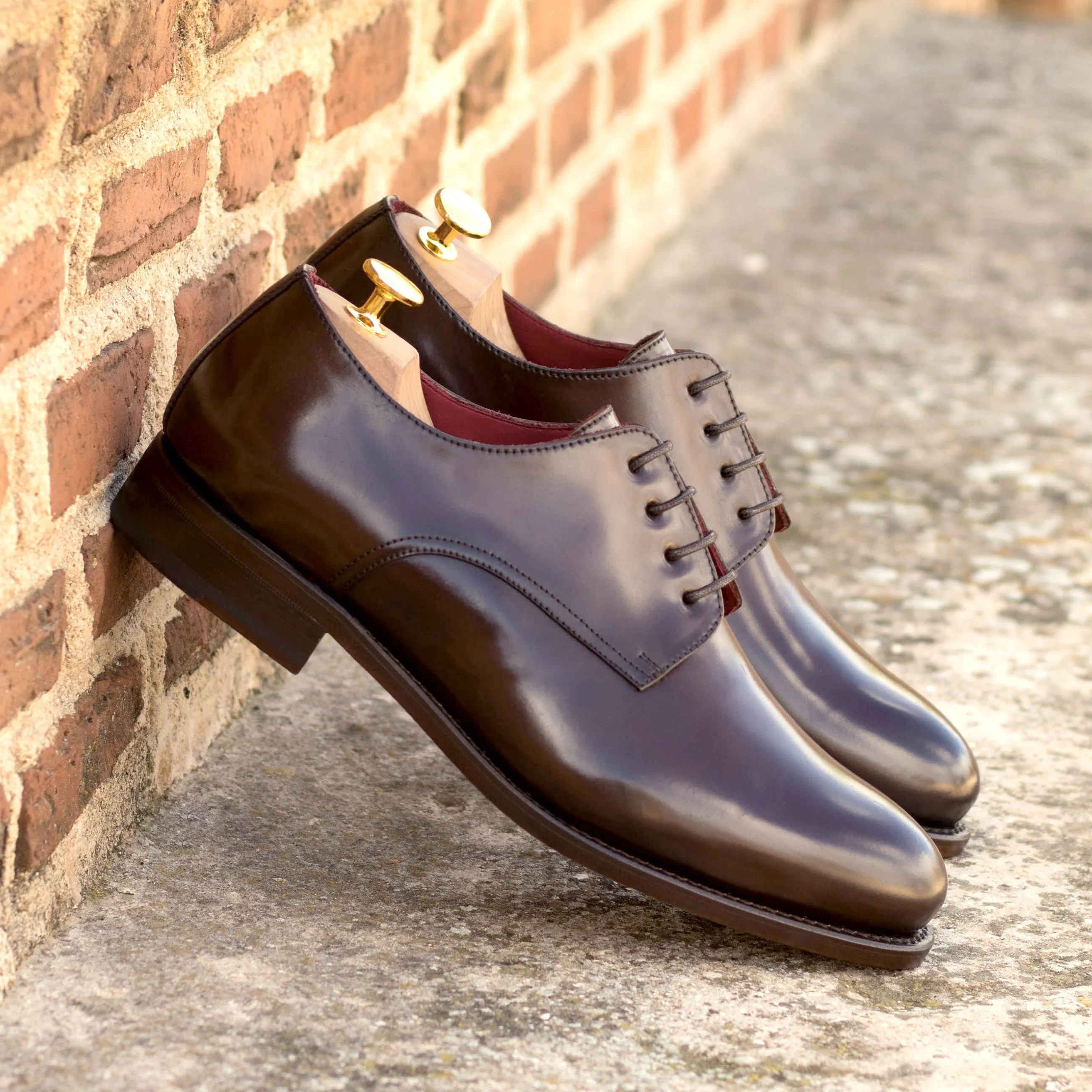 Dark Brown Shell Cordovan Derby