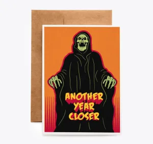 Death Birthday Card