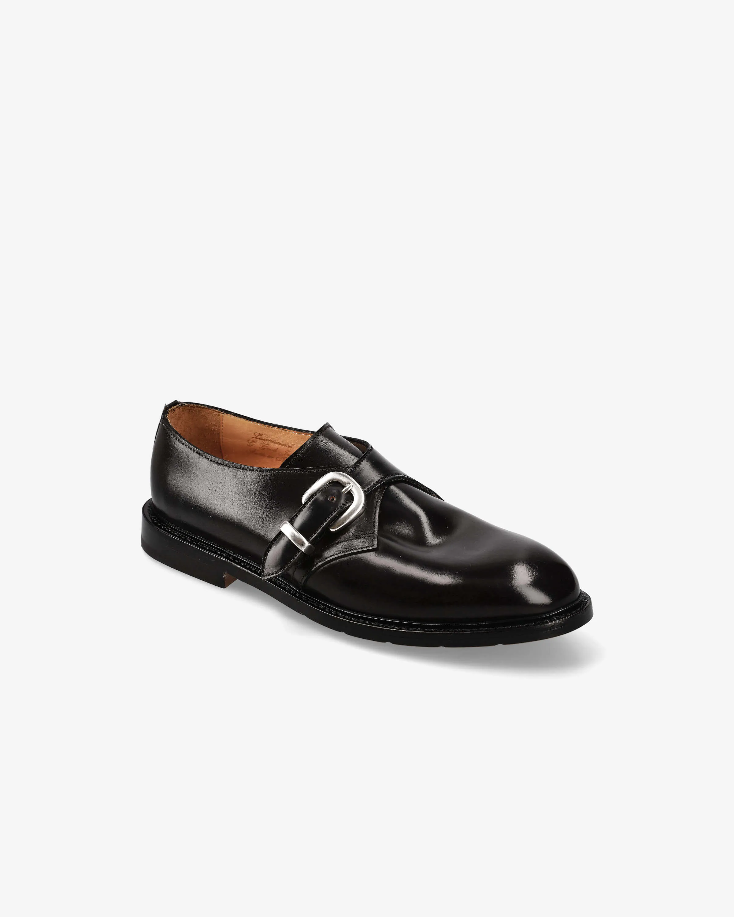 Derby 32150AB Single Buckle Horse Leather