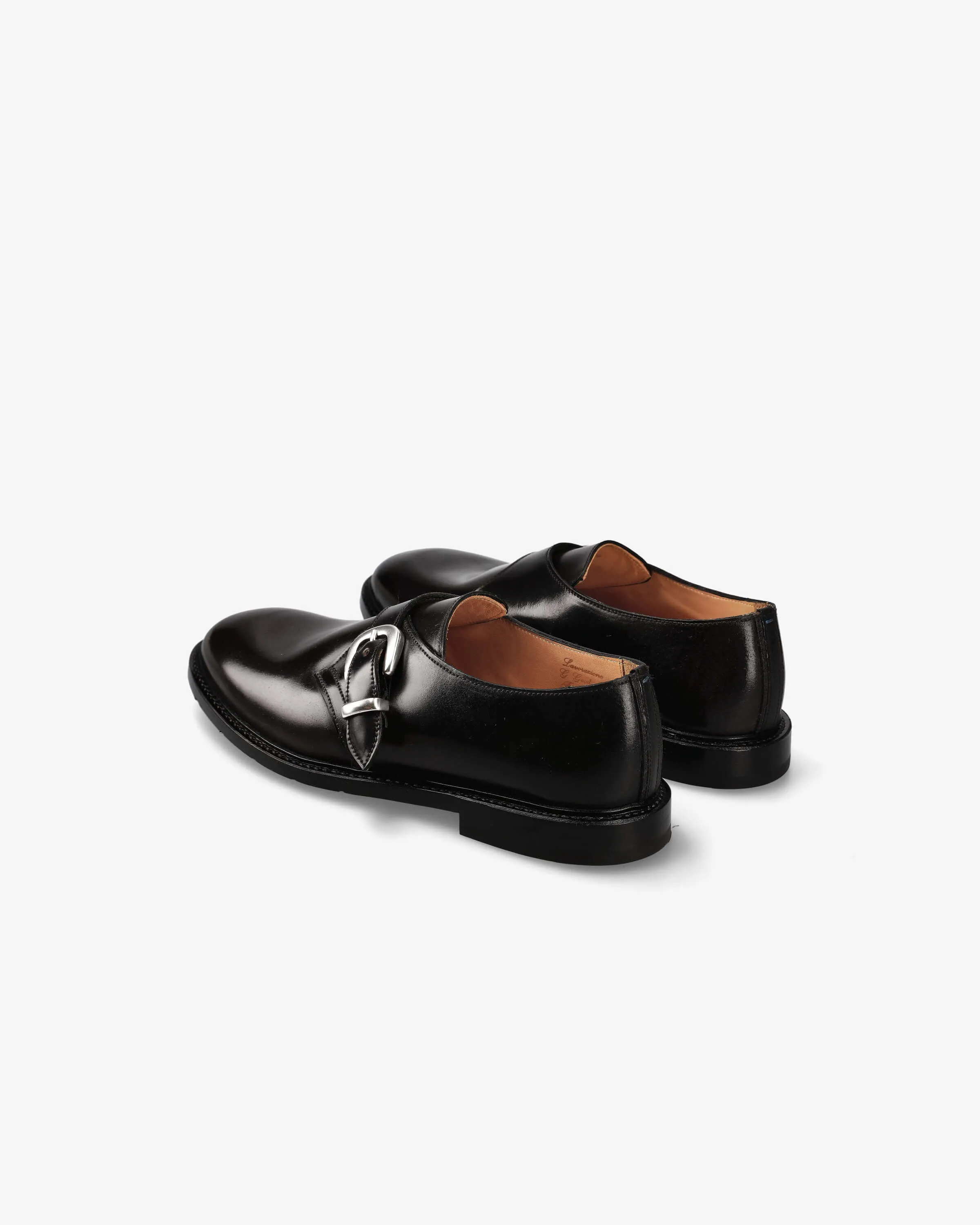 Derby 32150AB Single Buckle Horse Leather