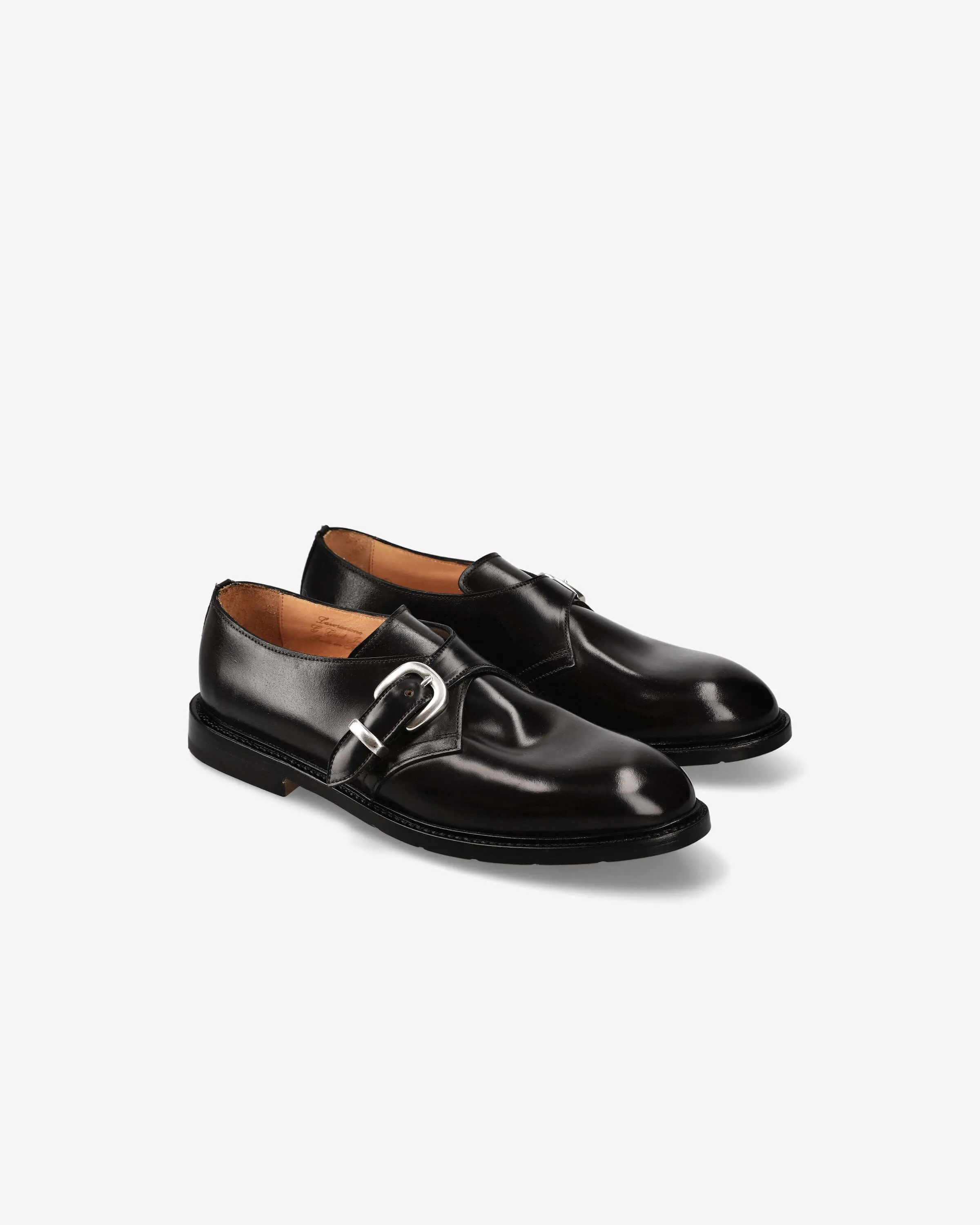 Derby 32150AB Single Buckle Horse Leather