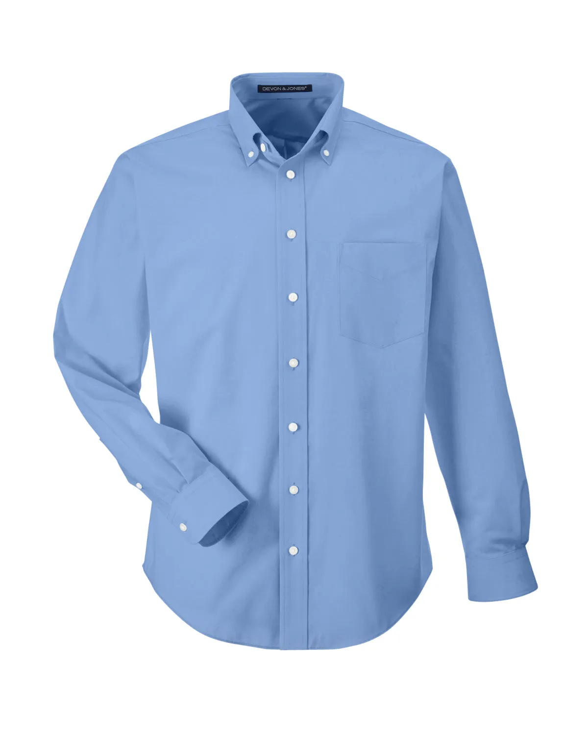 Devon & Jones Men's Crown Woven Collection® Solid Oxford