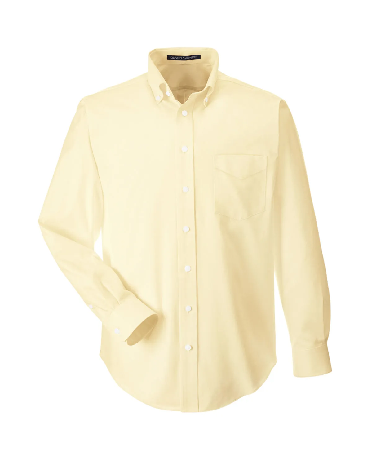 Devon & Jones Men's Crown Woven Collection® Solid Oxford