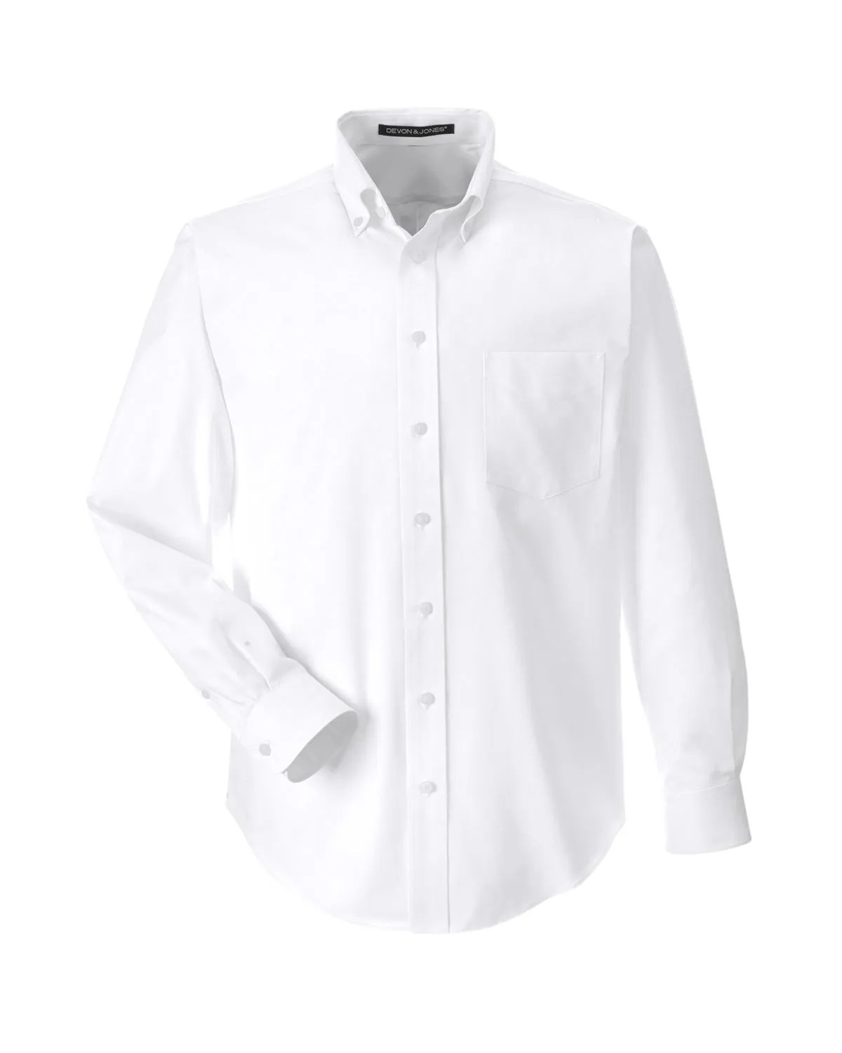 Devon & Jones Men's Crown Woven Collection® Solid Oxford
