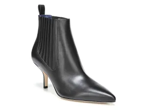 DIANE VON FURSTENBERG Women's Black Mollo Chelsea Bootie $348 NEW