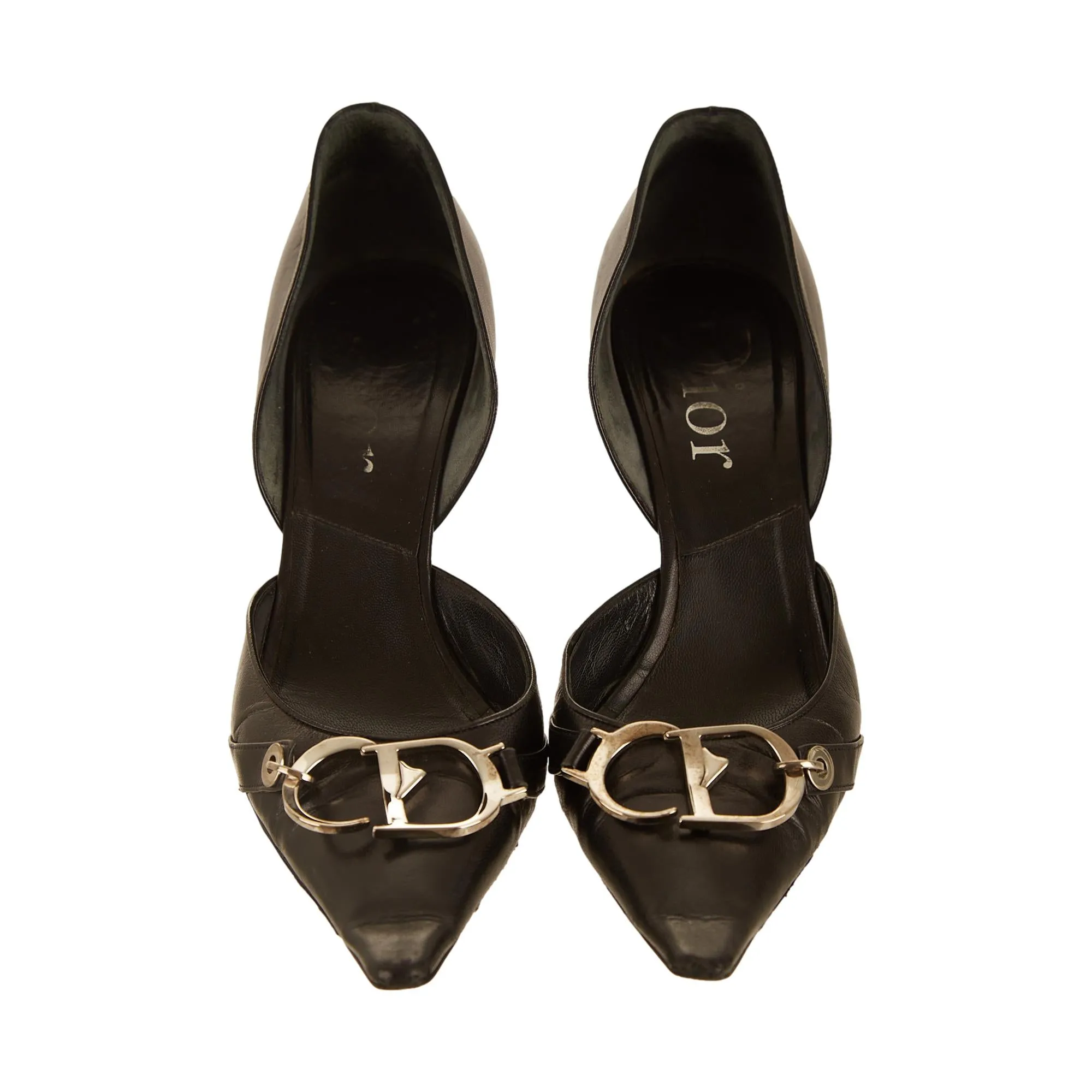 Dior Black 'CD' Heels