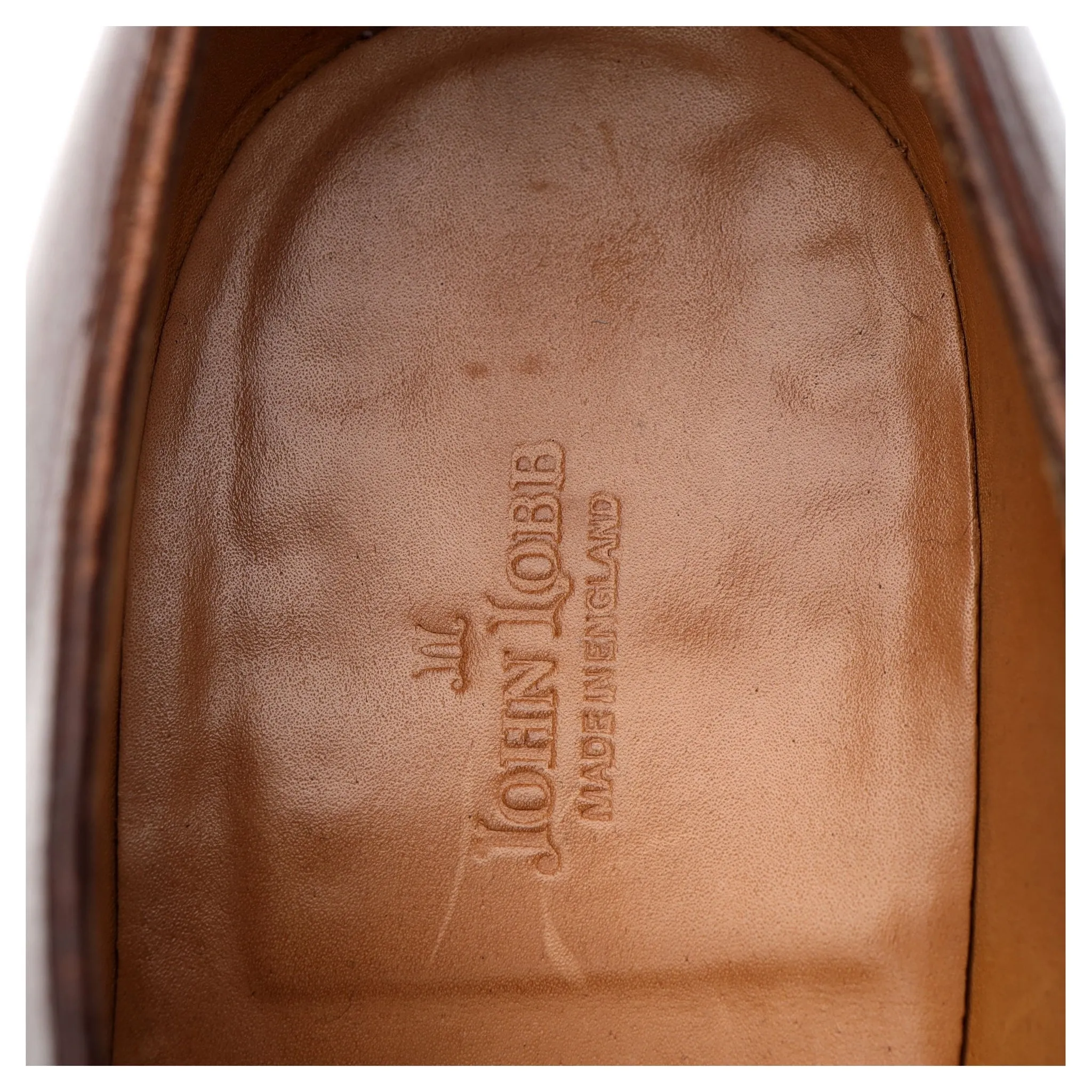 'Domingo' Brown Leather Oxford UK 8.5 E