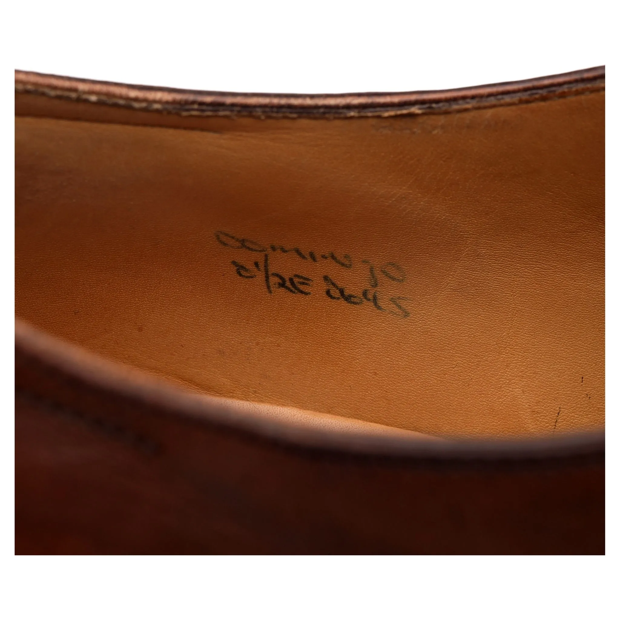 'Domingo' Brown Leather Oxford UK 8.5 E