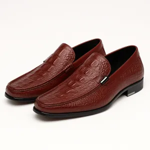 Domoir | Luxe Croc Loafers