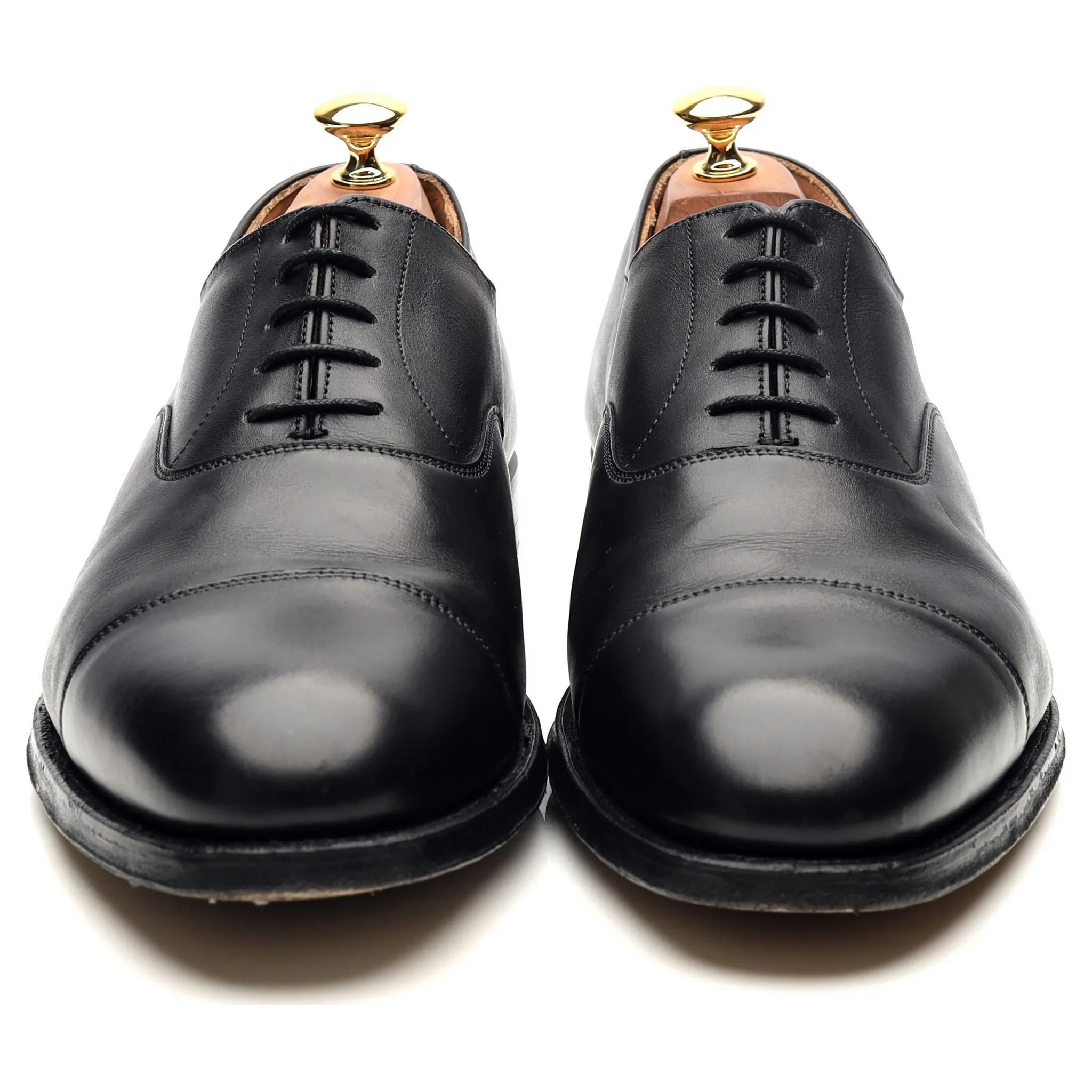 'Dorset 2' Black Leather Oxford UK 10 E
