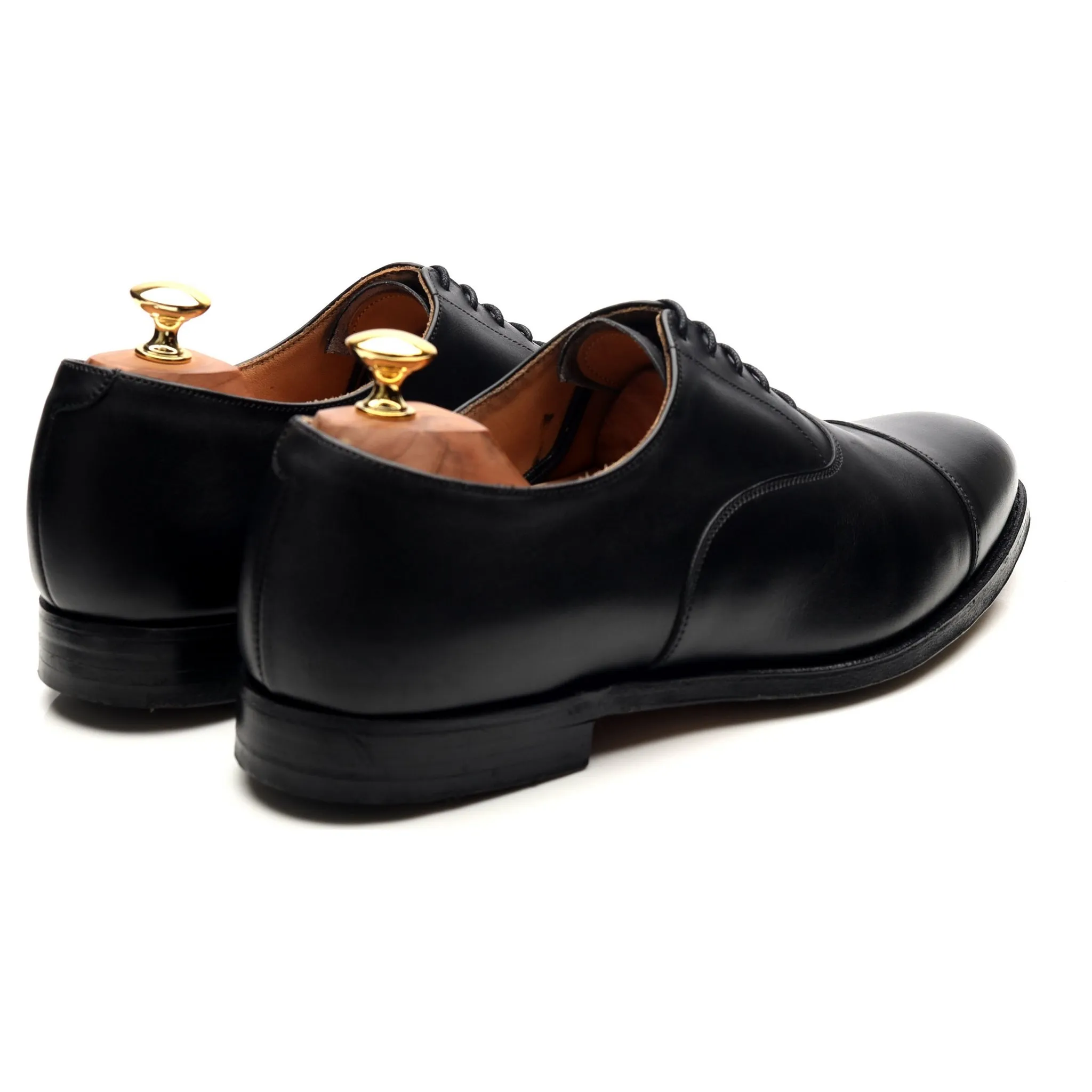 'Dorset 2' Black Leather Oxford UK 10 E