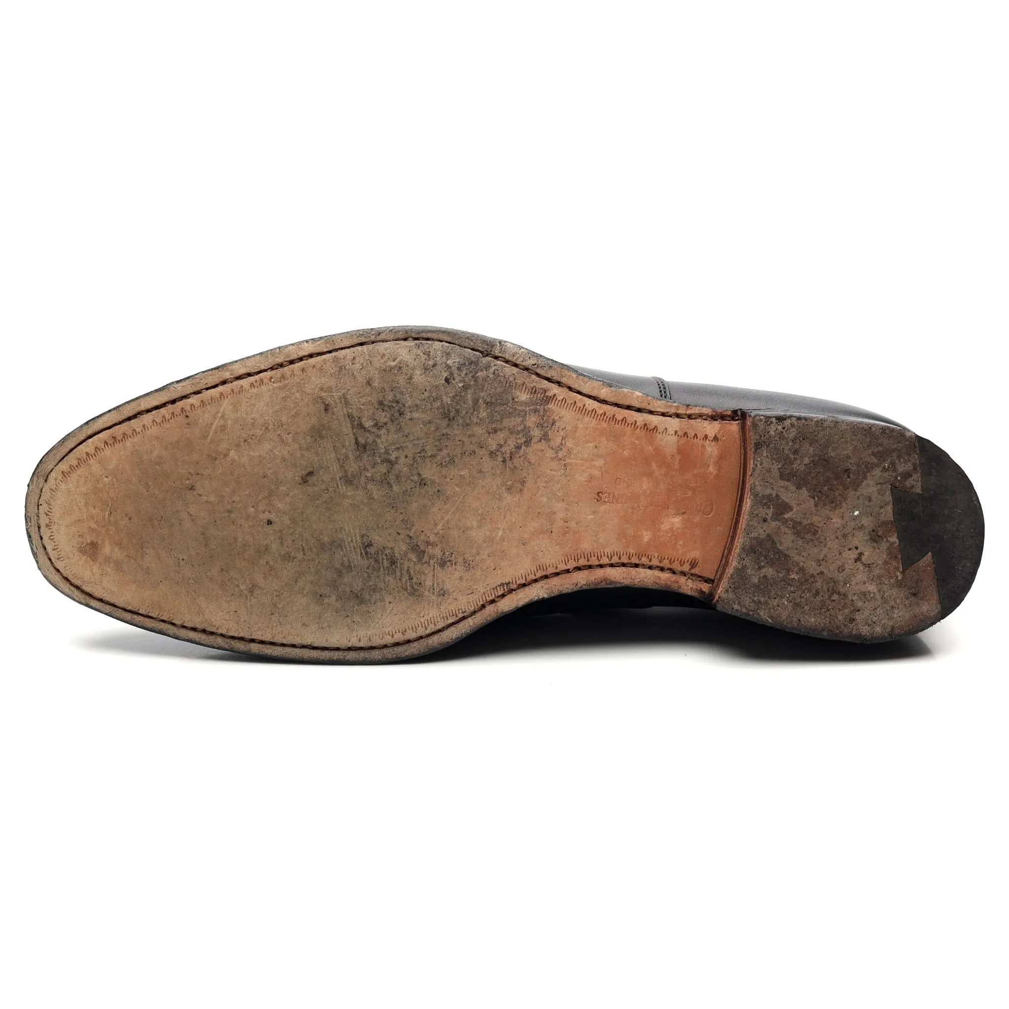 'Dorset 2' Black Leather Oxford UK 10 E