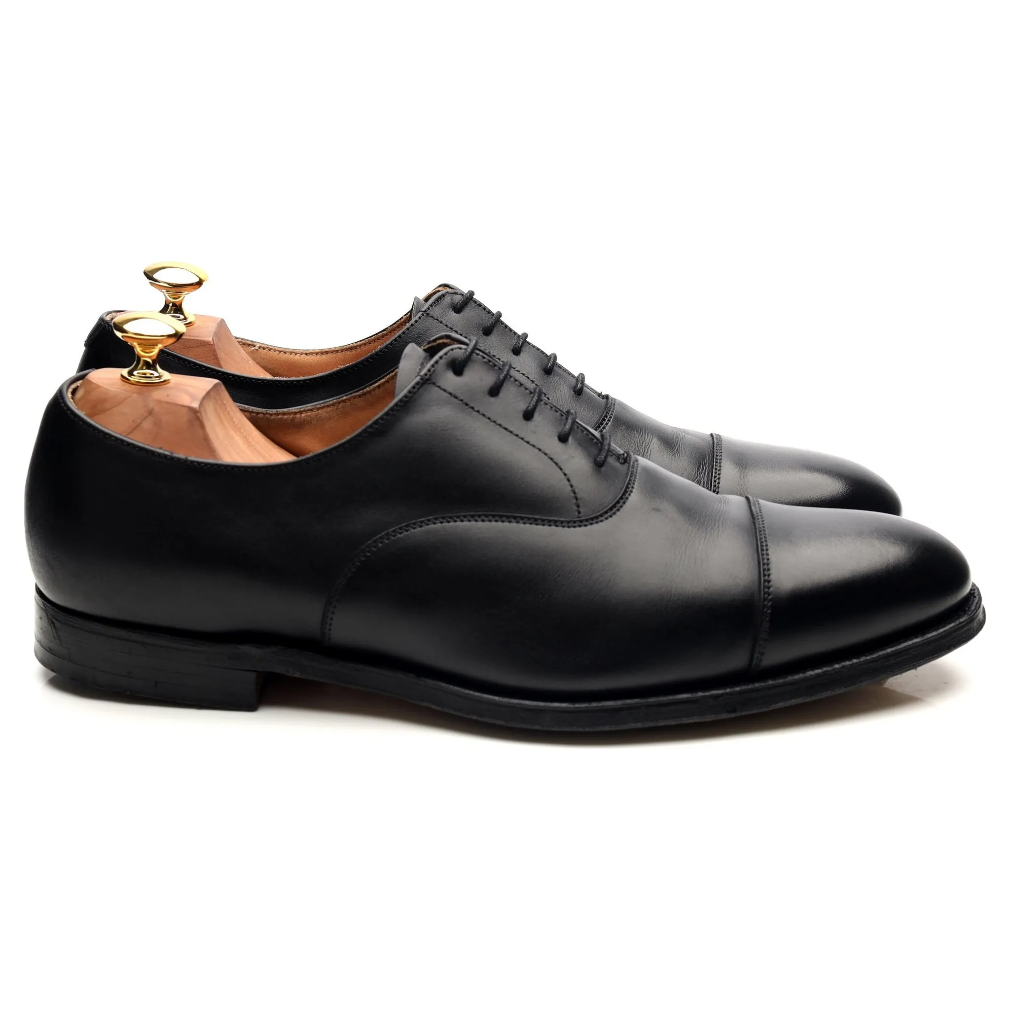 'Dorset 2' Black Leather Oxford UK 10 E