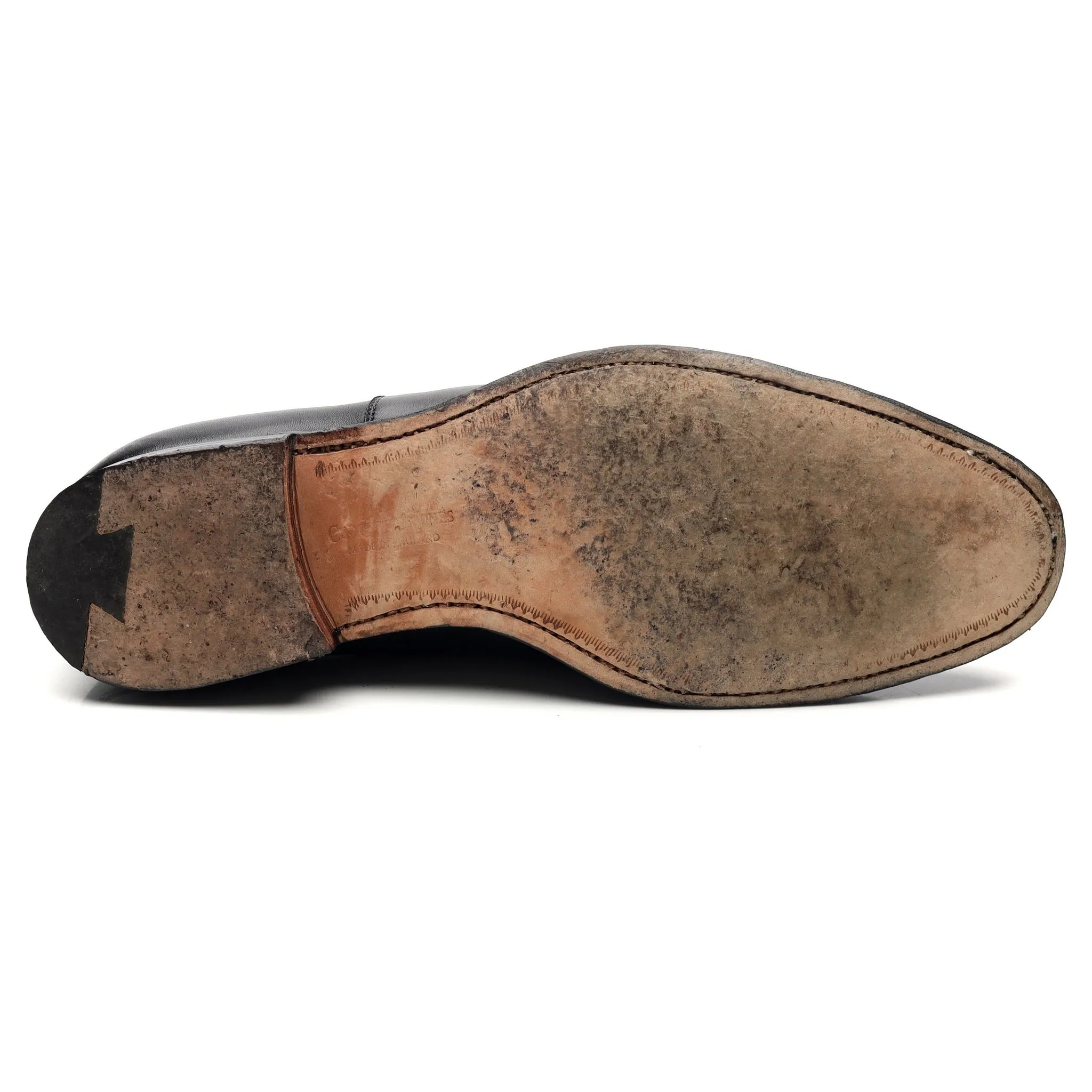 'Dorset 2' Black Leather Oxford UK 10 E