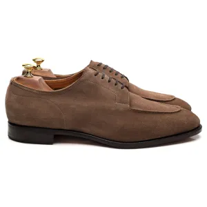 'Dover' Light Brown Suede Split Toe Derby UK 11 E