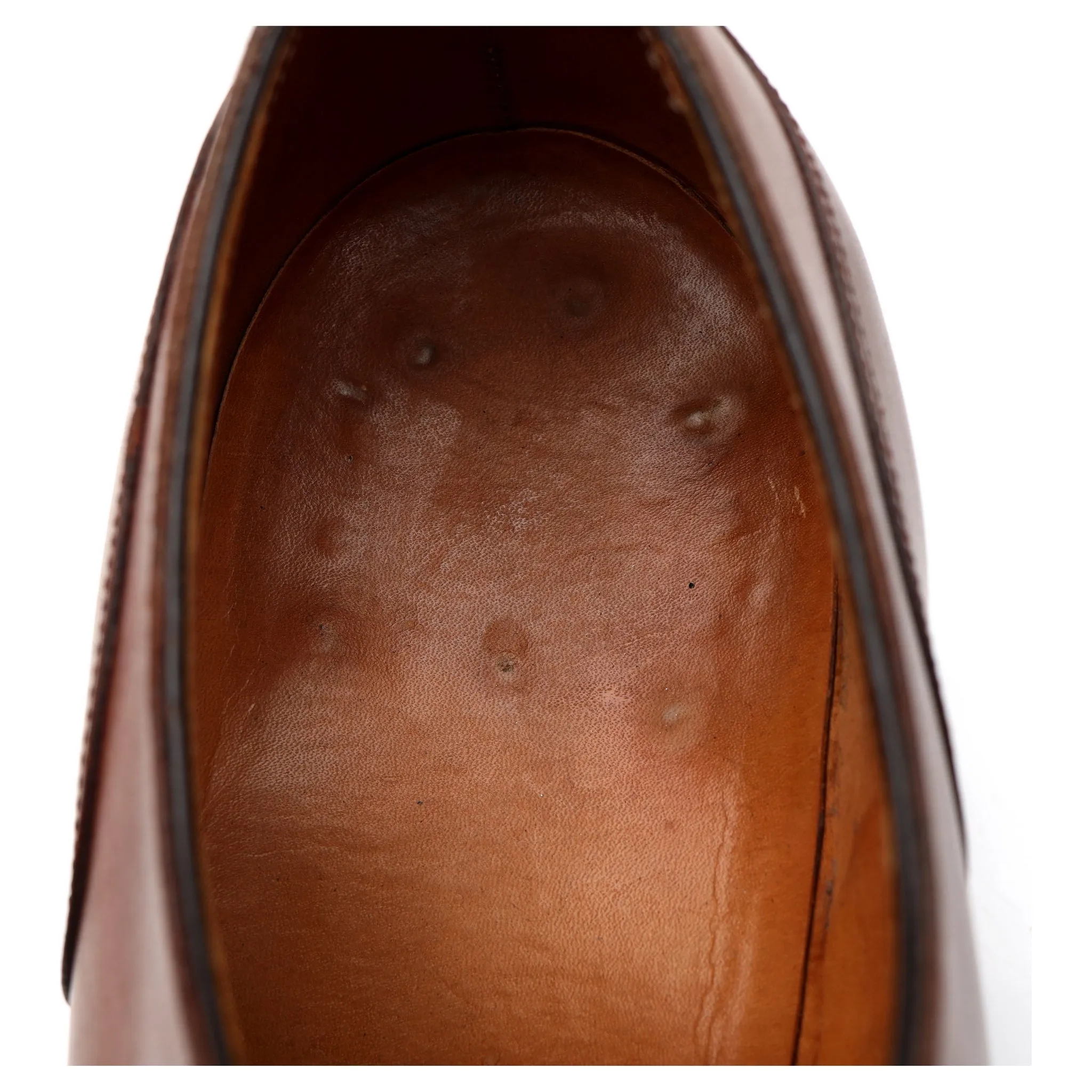 'Dover' Tan Brown Leather Derby UK 7.5 E