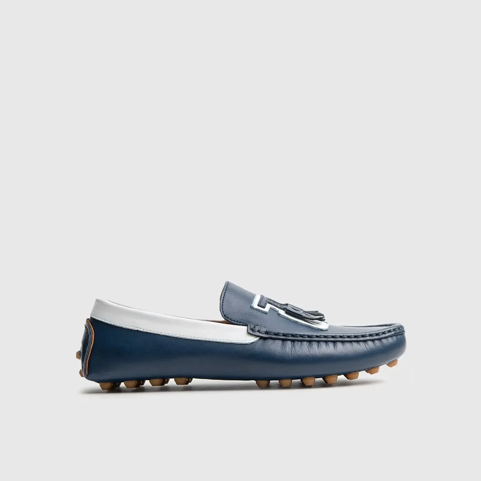 Dress Casual Loafer 13805 Navy White